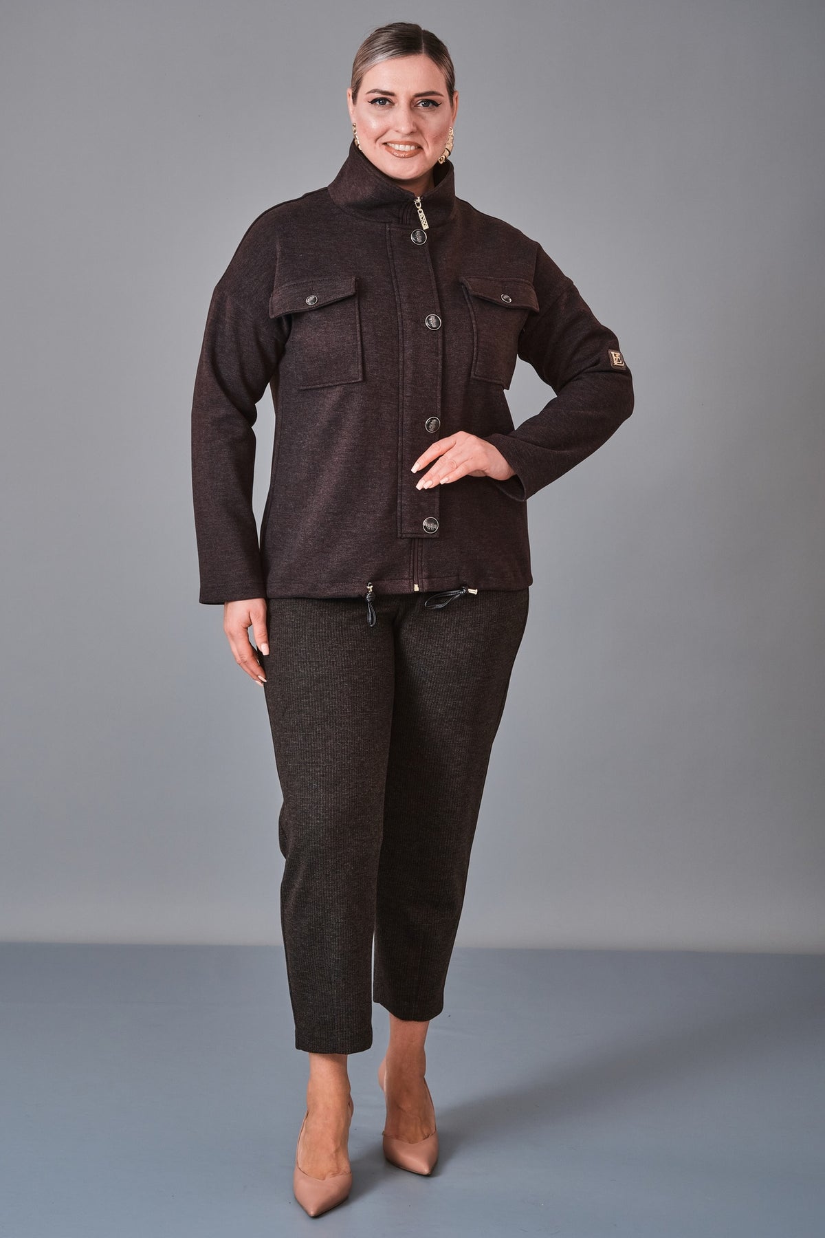 Elitline - Plus Size Jacket (ELT27K4-22-4008)