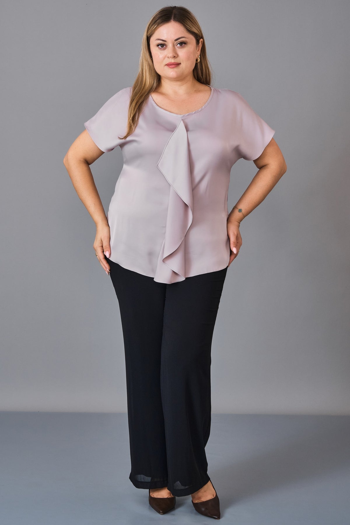 Kifayet - Plus Size Blouse (KFT27K18808)