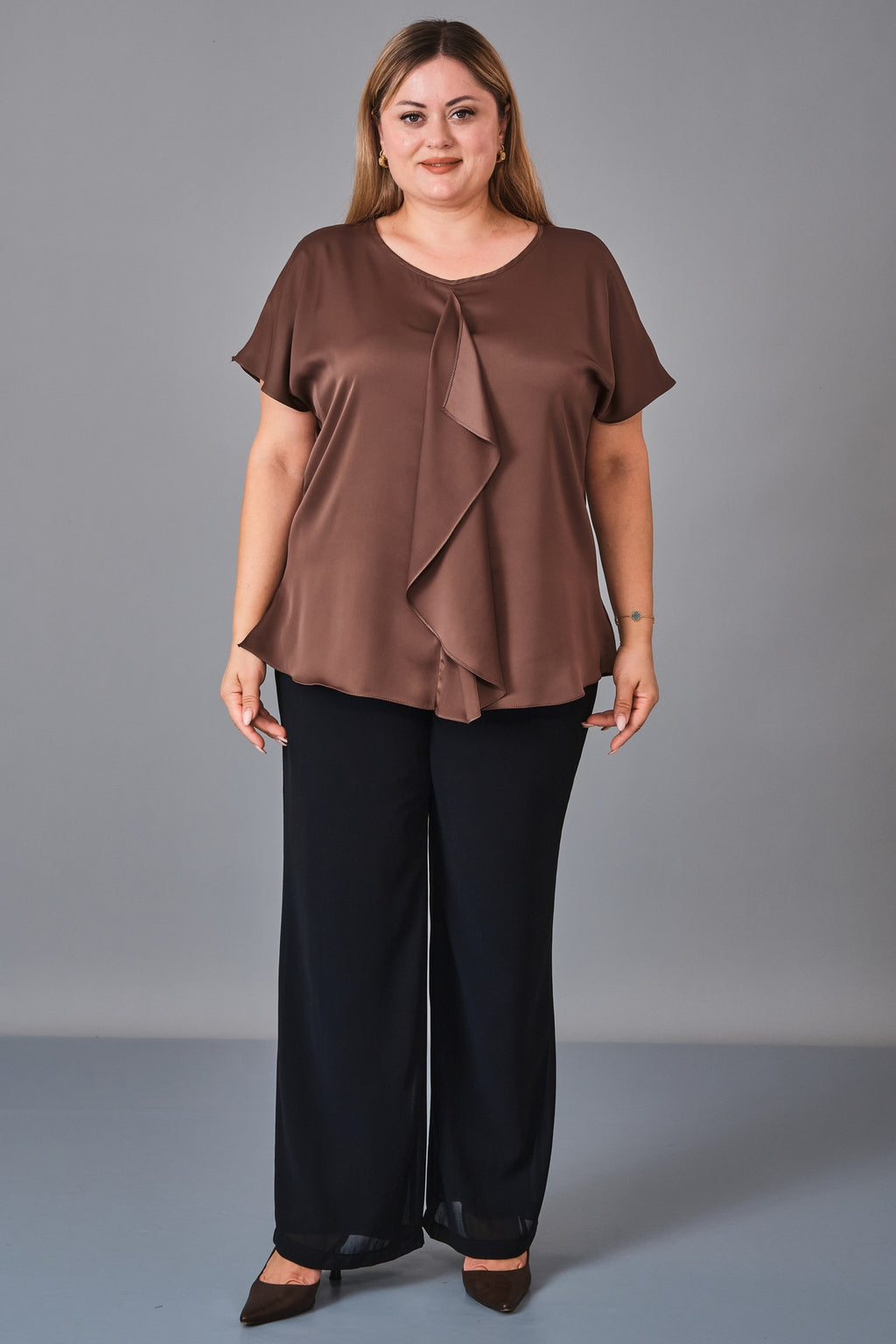 Kifayet - Plus Size Blouse (KFT27K18808)