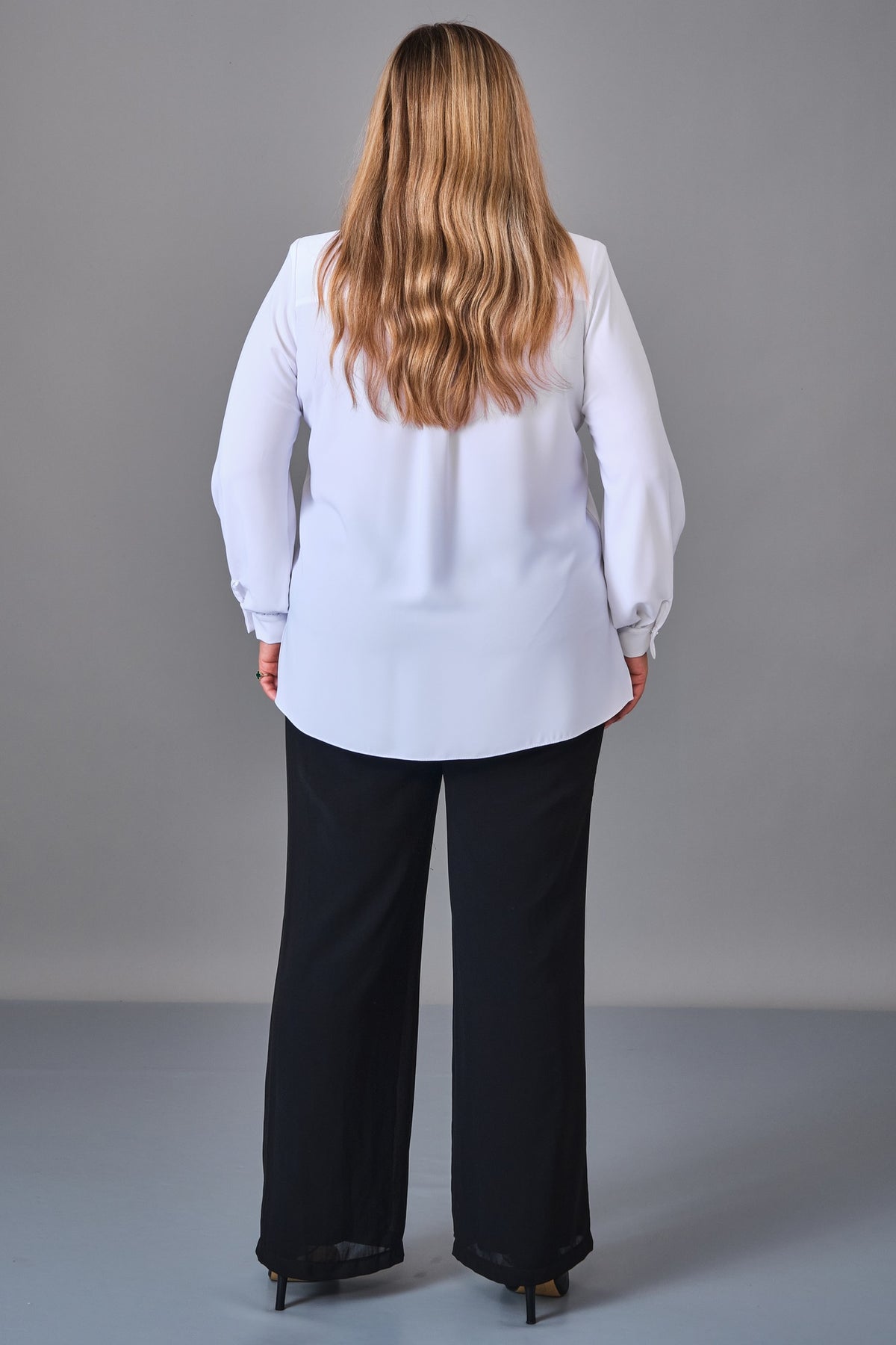 Kifayet - Plus Size Shirt (KFT27K18809)