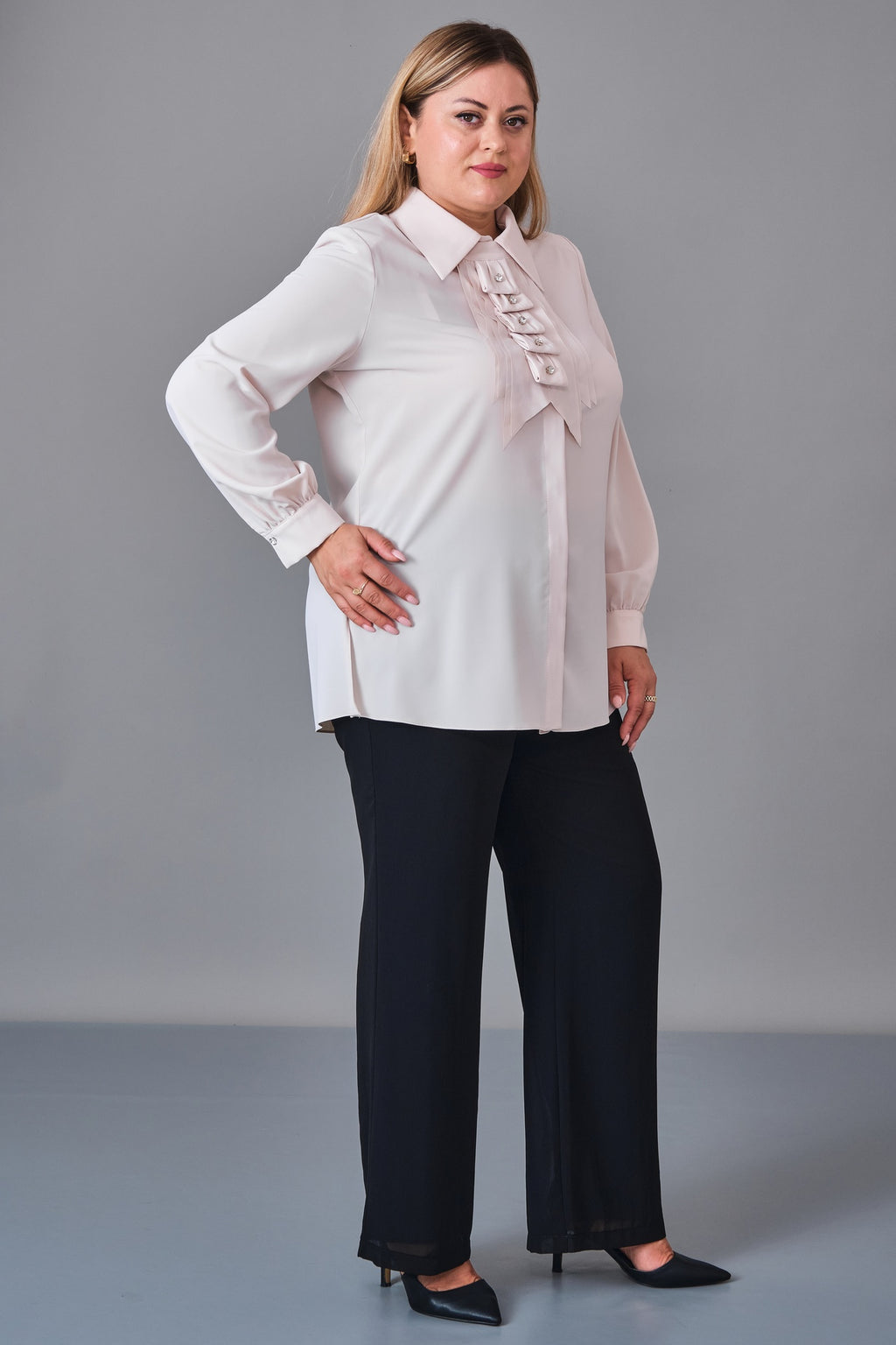 Kifayet - Plus Size Shirt (KFT27K18809)