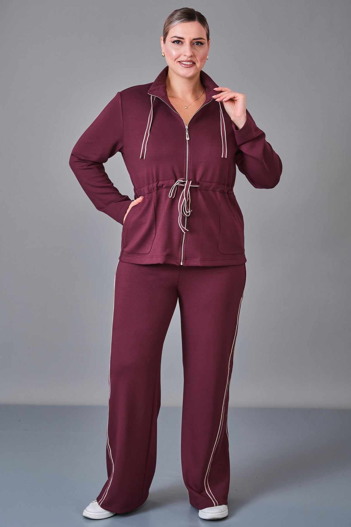 Salkim - Plus Size Suit (SAL27K66524BB)