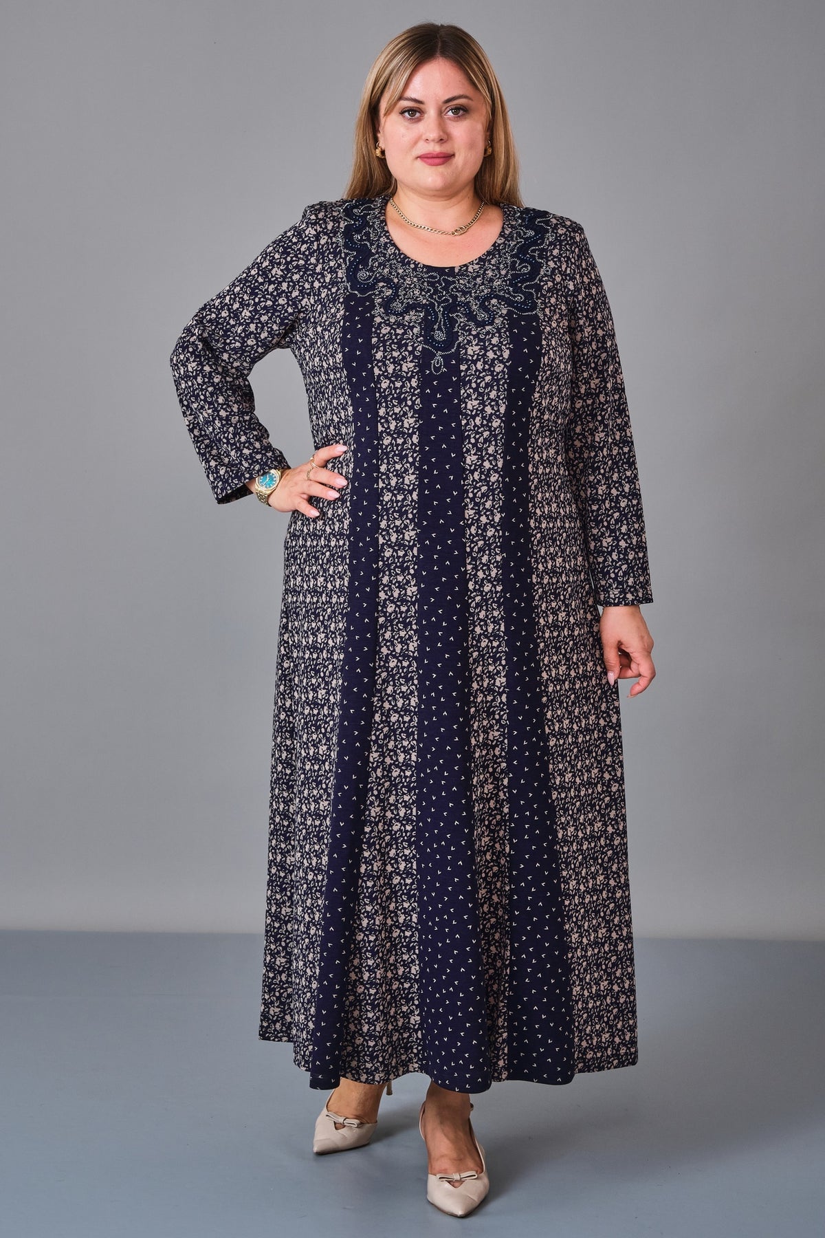 Gumanize - Plus Size Dress (GMZ2027-128-8505)