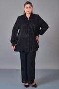 Kifayet - Extended Plus Size Shirt (KFT27K23815)