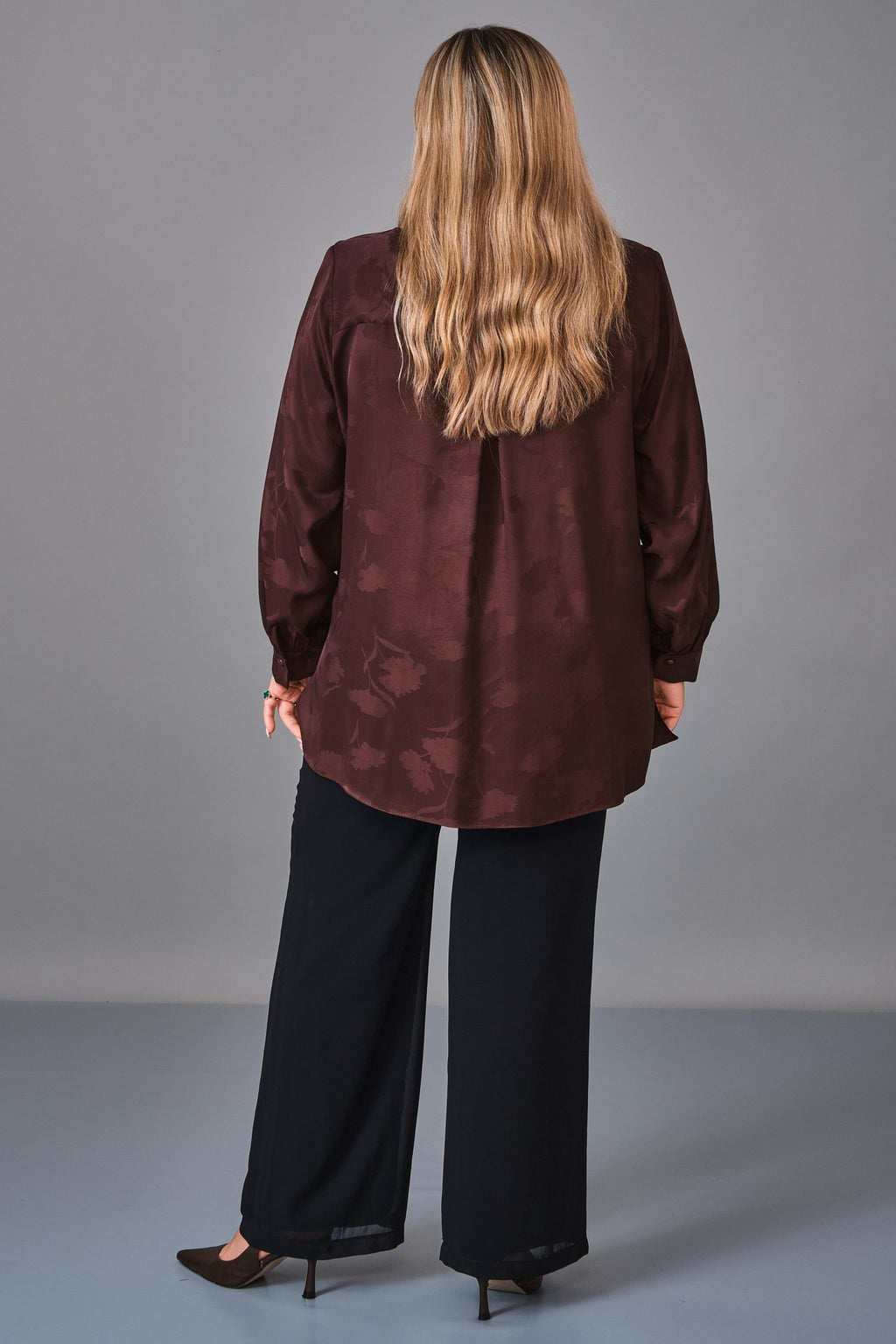 Kifayet - Extended Plus Size Shirt (KFT27K23815)