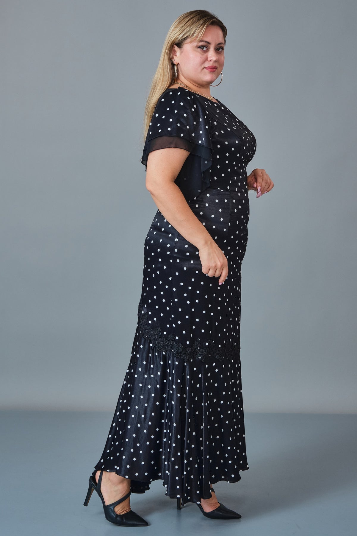 Chiffon Line - Plus Size Dress (CFL27K3503)