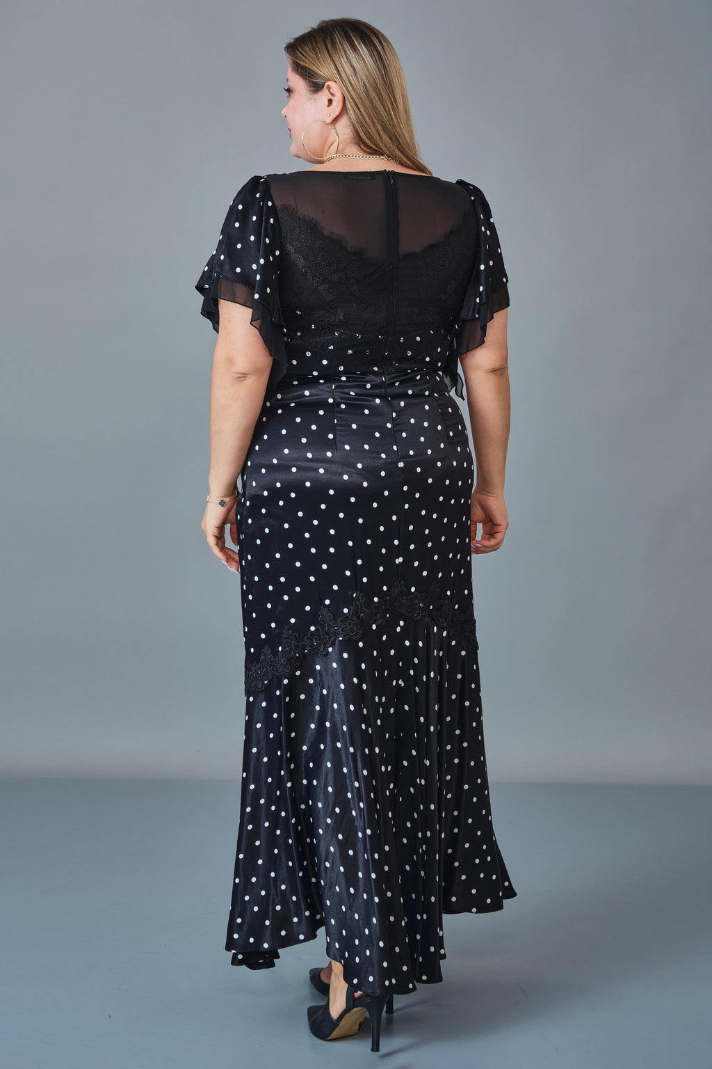 Chiffon Line - Plus Size Dress (CFL27K3503)