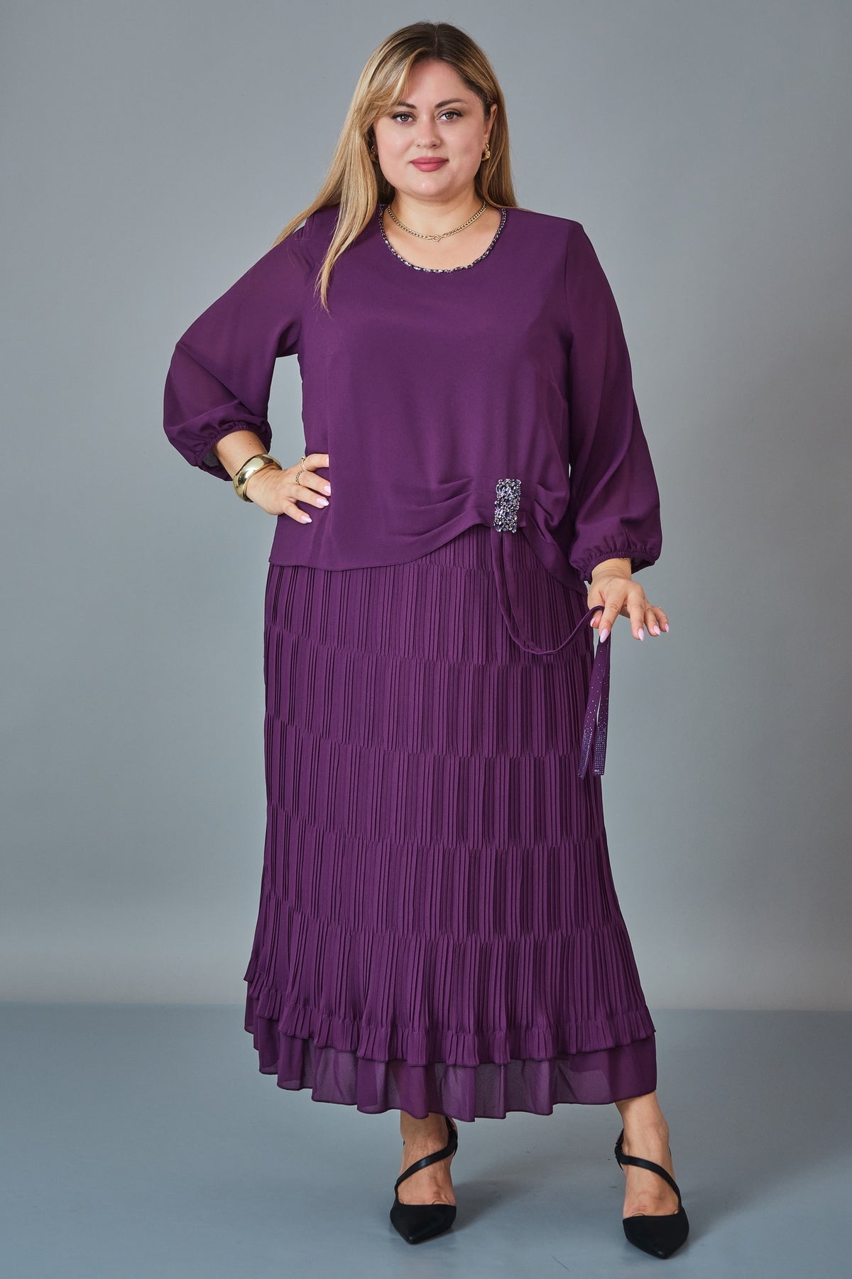 Gumanize - Plus Size Dress (GMZ2027-109-8269)