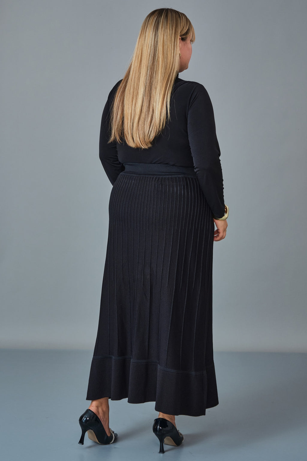 Desender - Plus Size Skirt (DES27K5409) - 8690200254369