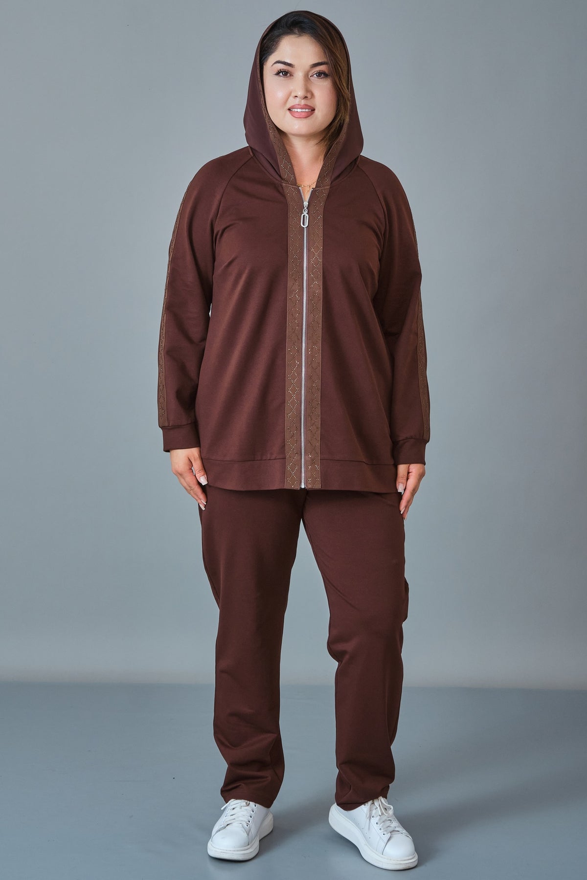 Dress Port - Plus Size Suit (DSP27K3669) - 8690200254543