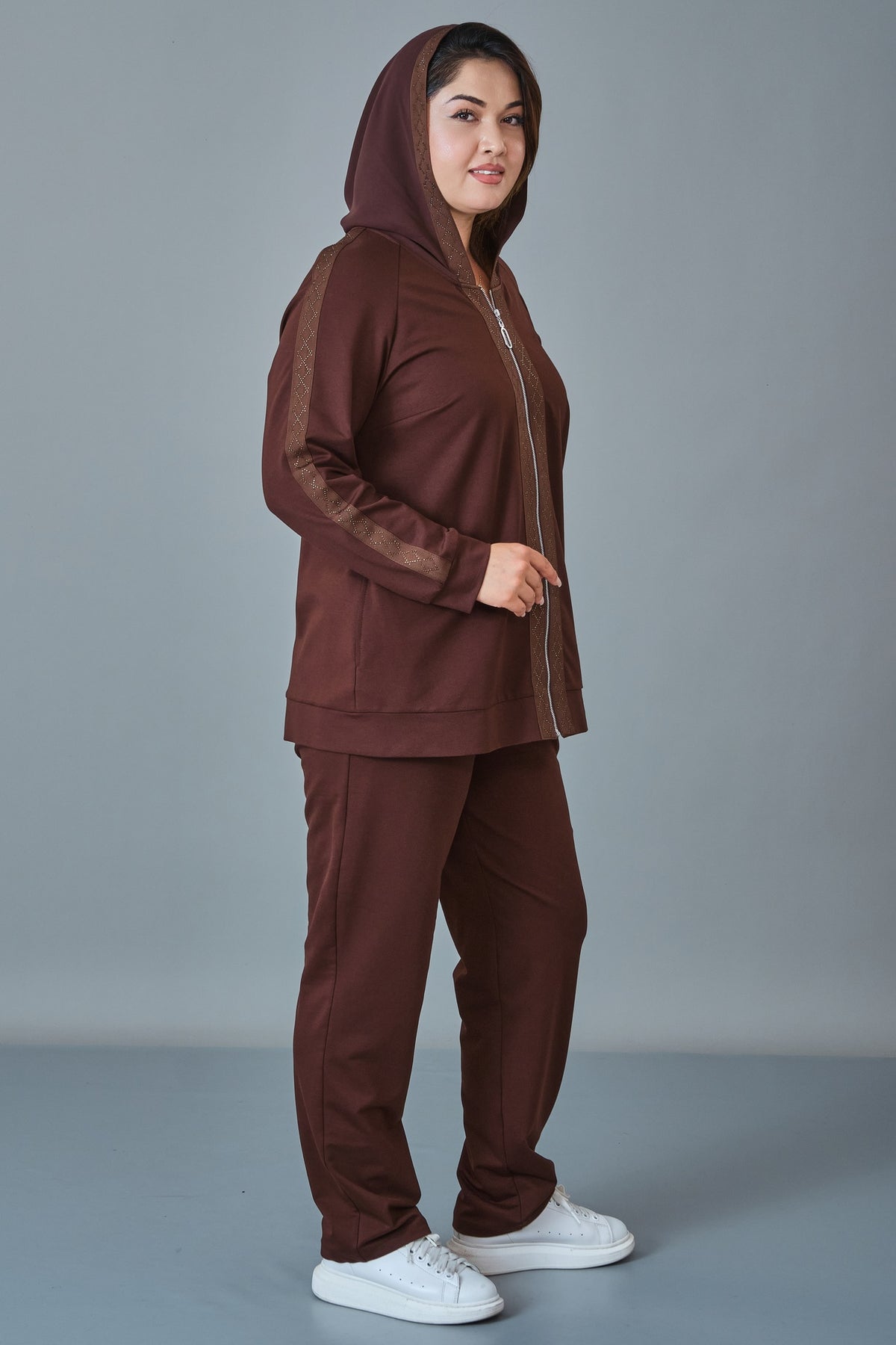 Dress Port - Plus Size Suit (DSP27K3669) - 8690200254543