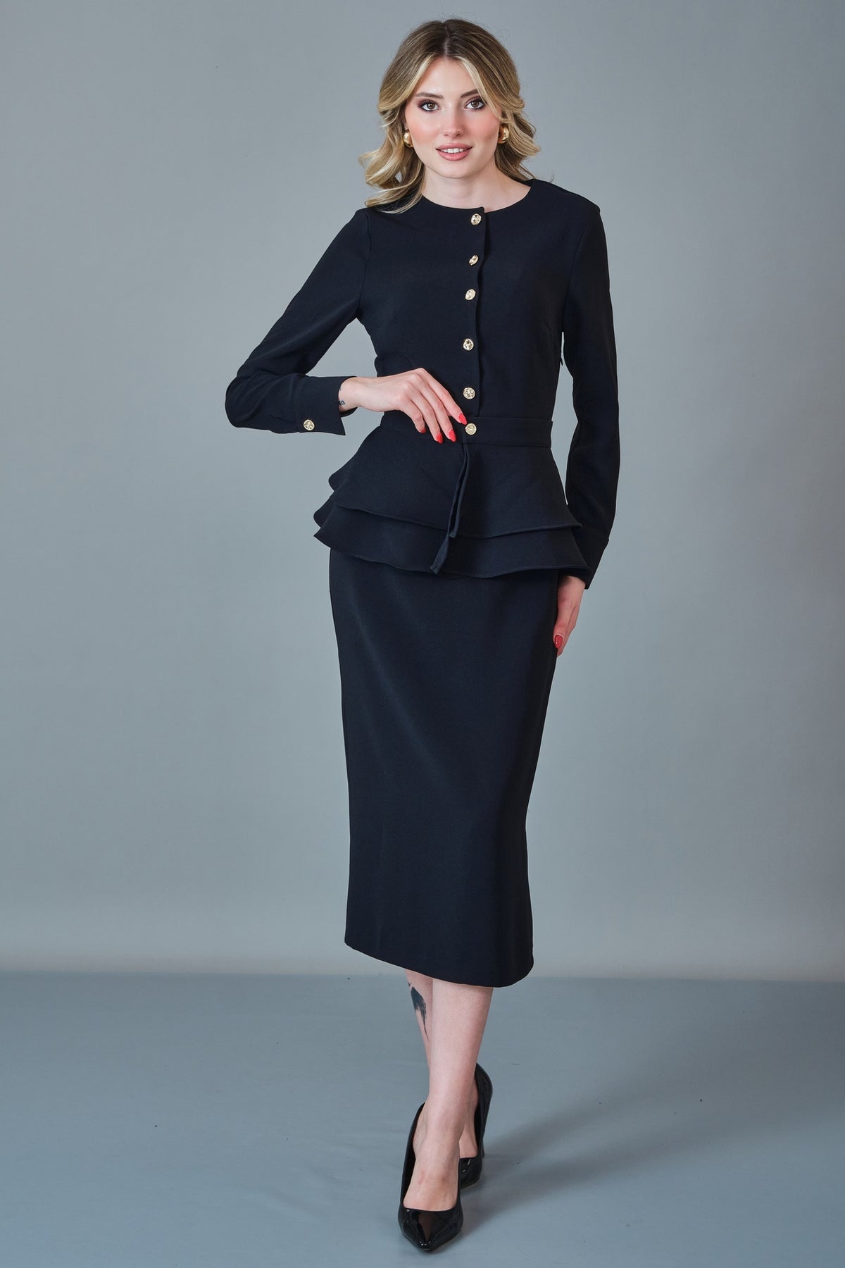 Qm - Regular Size Dress (QM.K27.ELB.QE452) - 8690200254673