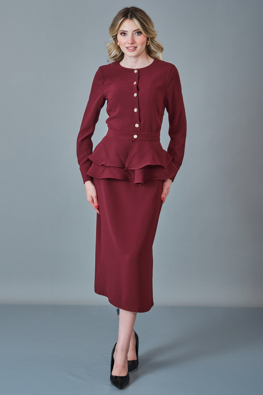 Qm - Regular Size Dress (QM.K27.ELB.QE452) - 8690200254697