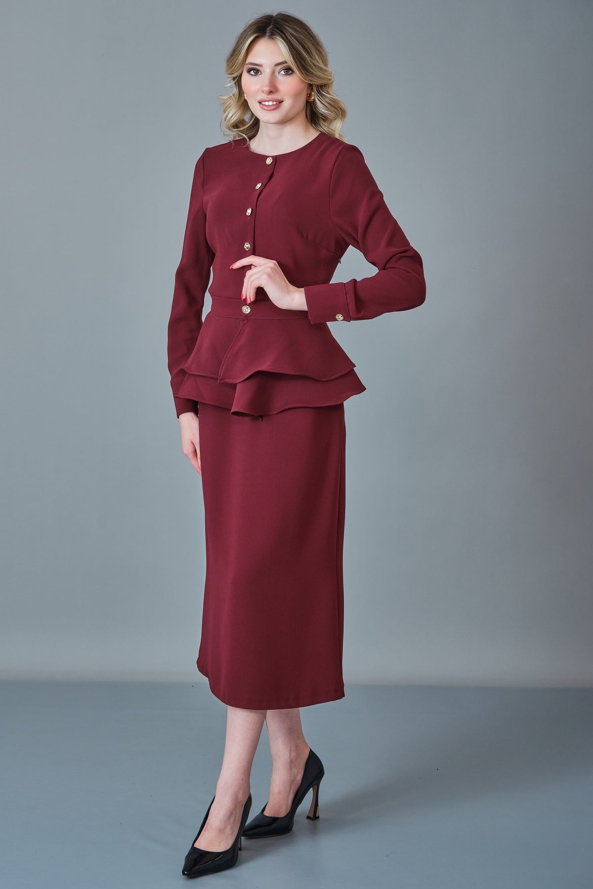 Qm - Regular Size Dress (QM.K27.ELB.QE452) - 8690200254697