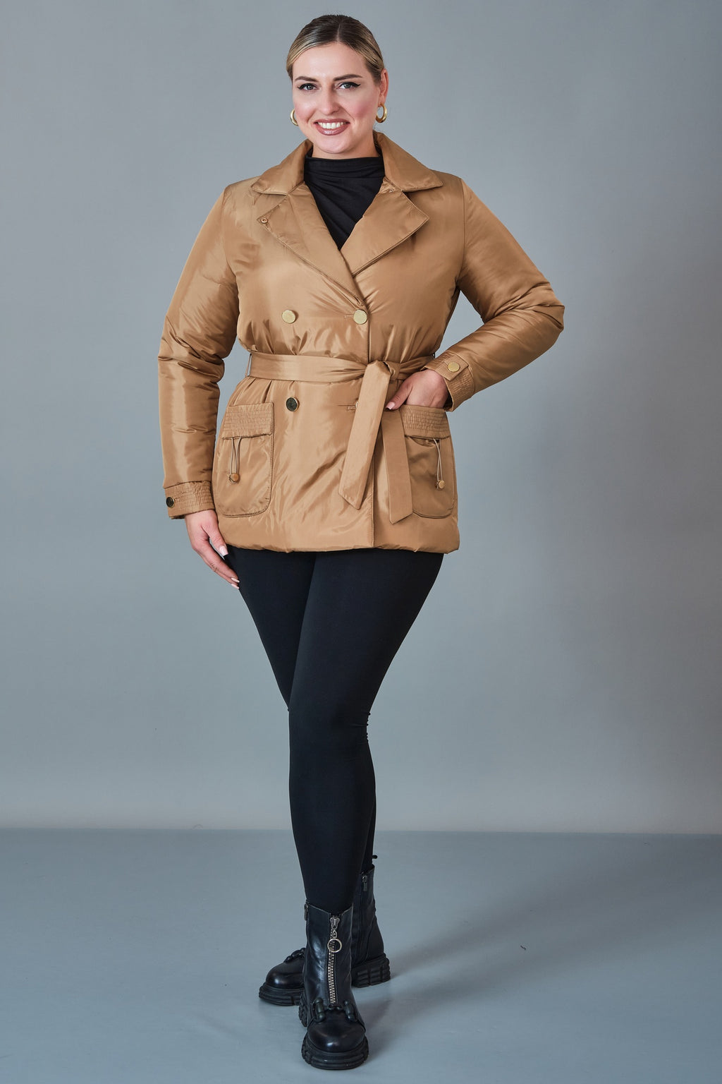 To-See - Plus Size Coat (VVL27K4363XL)