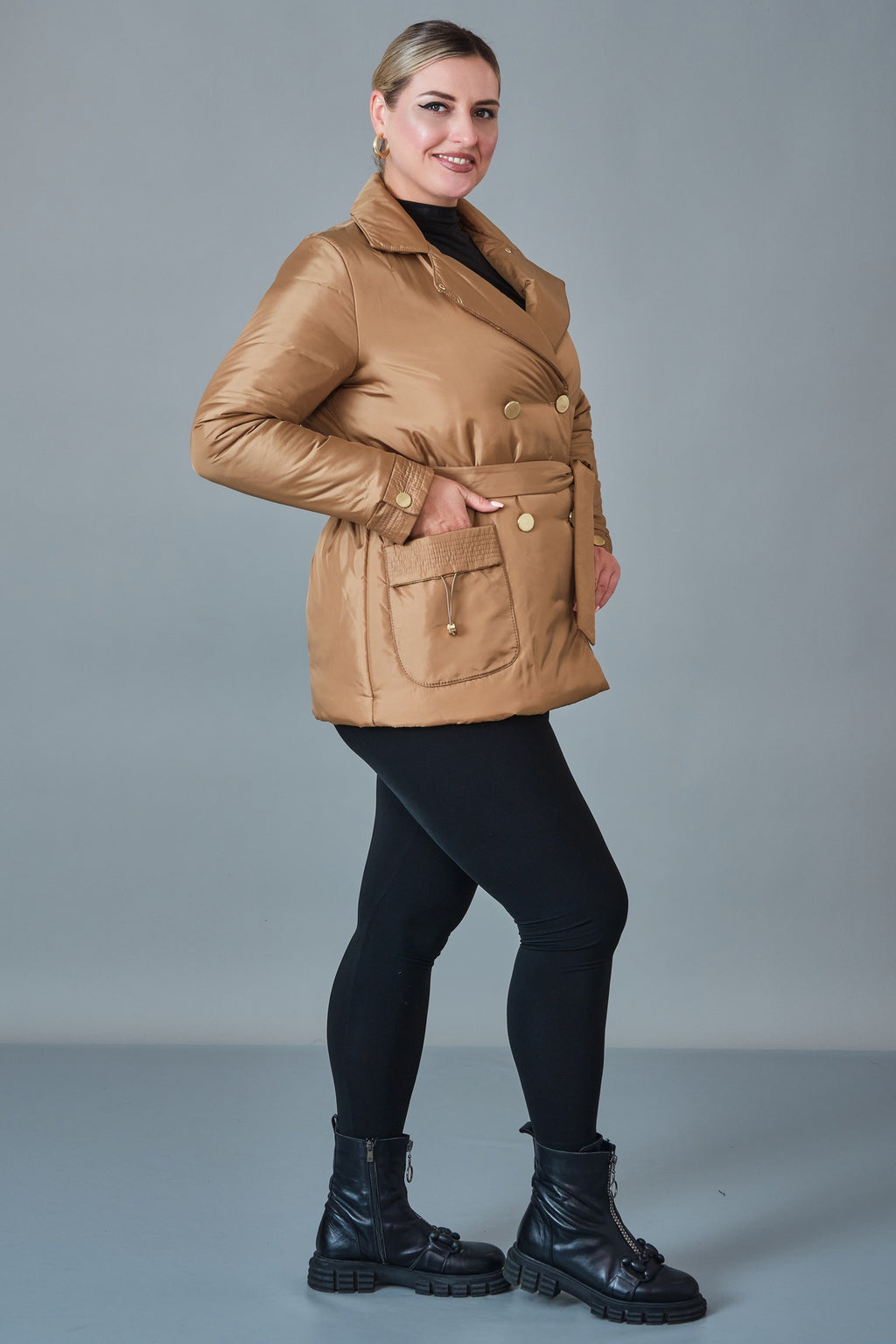 To-See - Plus Size Coat (VVL27K4363XL)