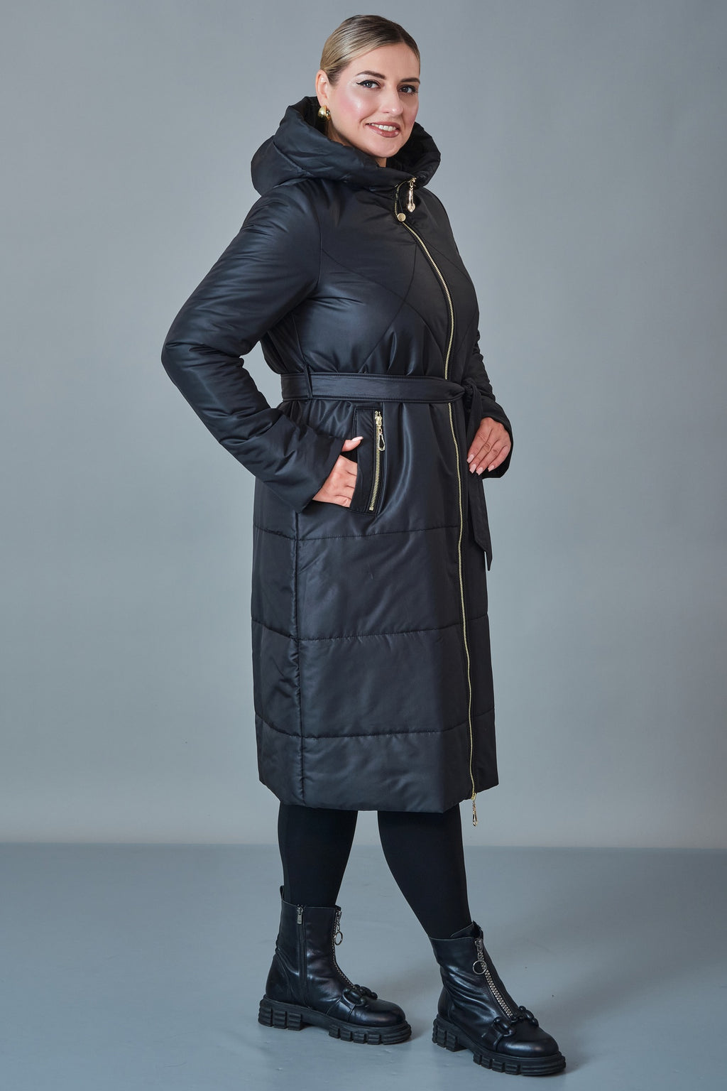 Vivaldi - Plus Size Coat (VVL27K4597XL) - 8690200254871
