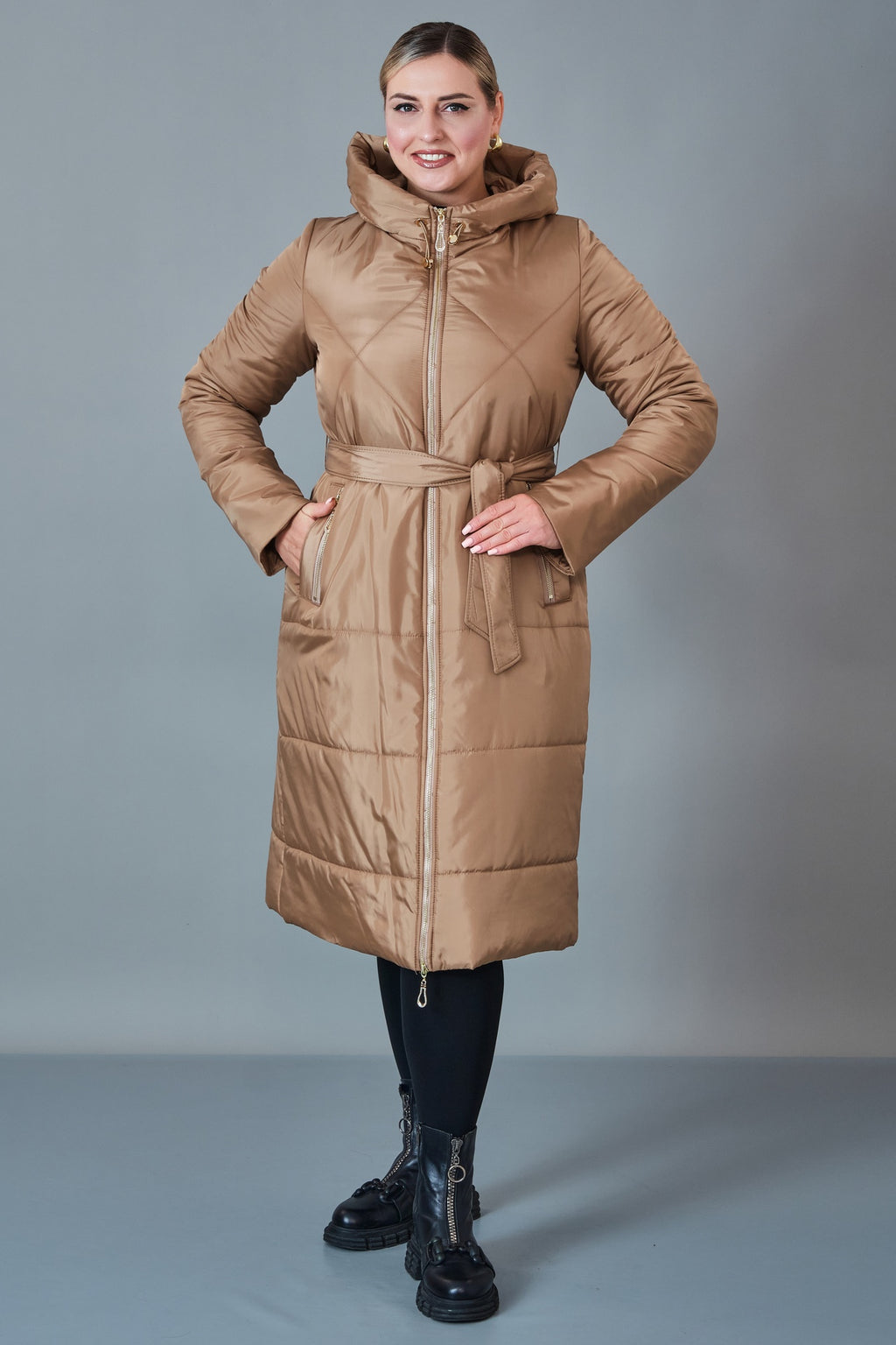 Vivaldi - Plus Size Coat (VVL27K4597XL) - 8690200254901