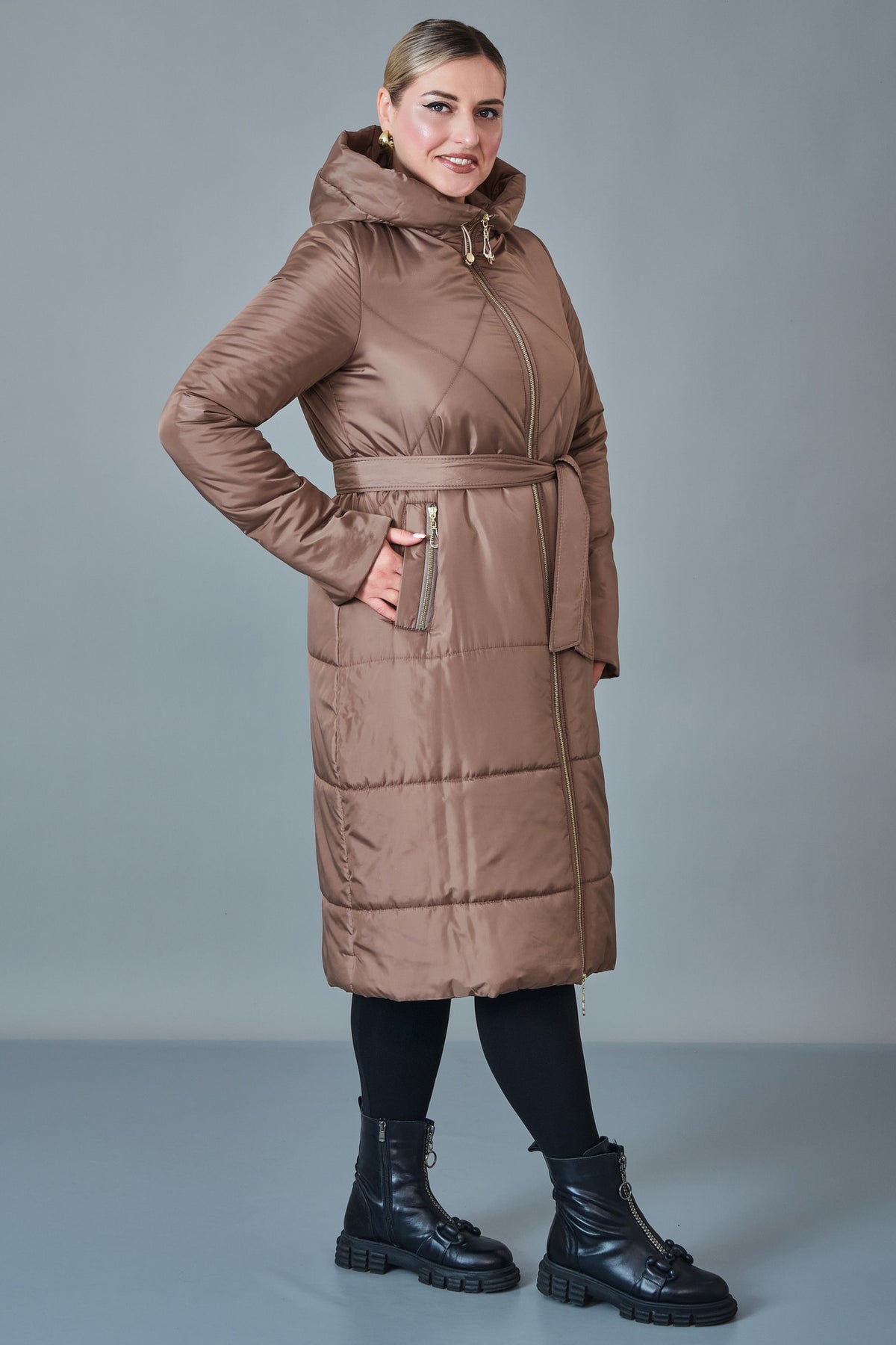 Vivaldi - Plus Size Coat (VVL27K4597XL) - 8690200254925