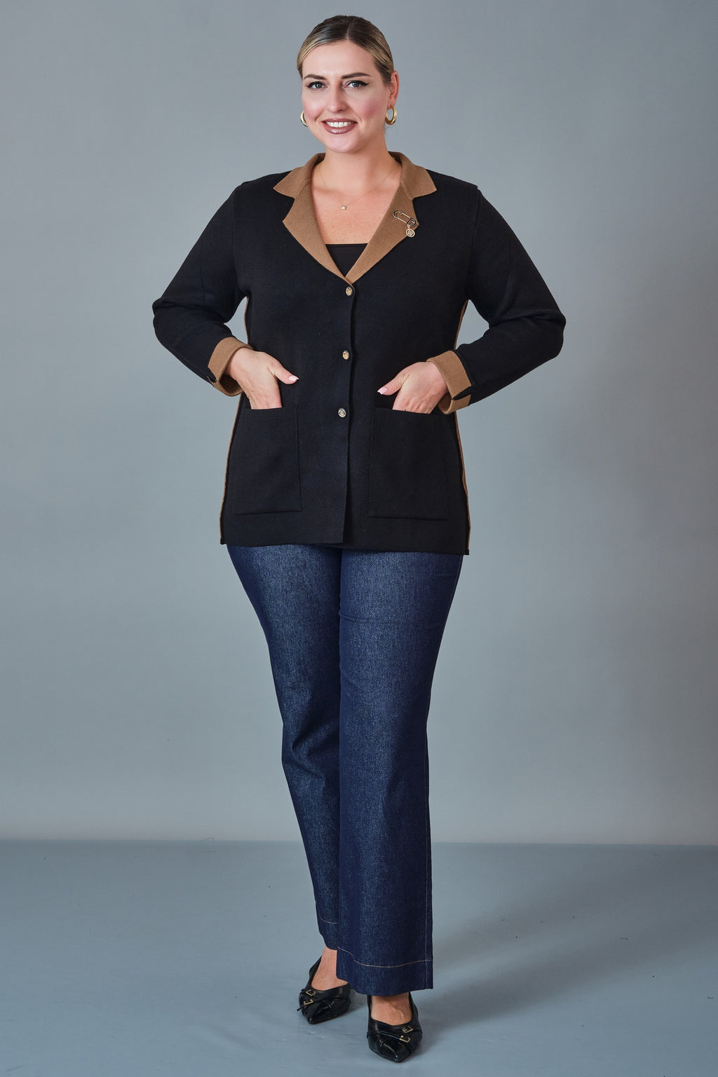 Xlife - Plus Size Jacket (XLF27K8808) - 8690200255113