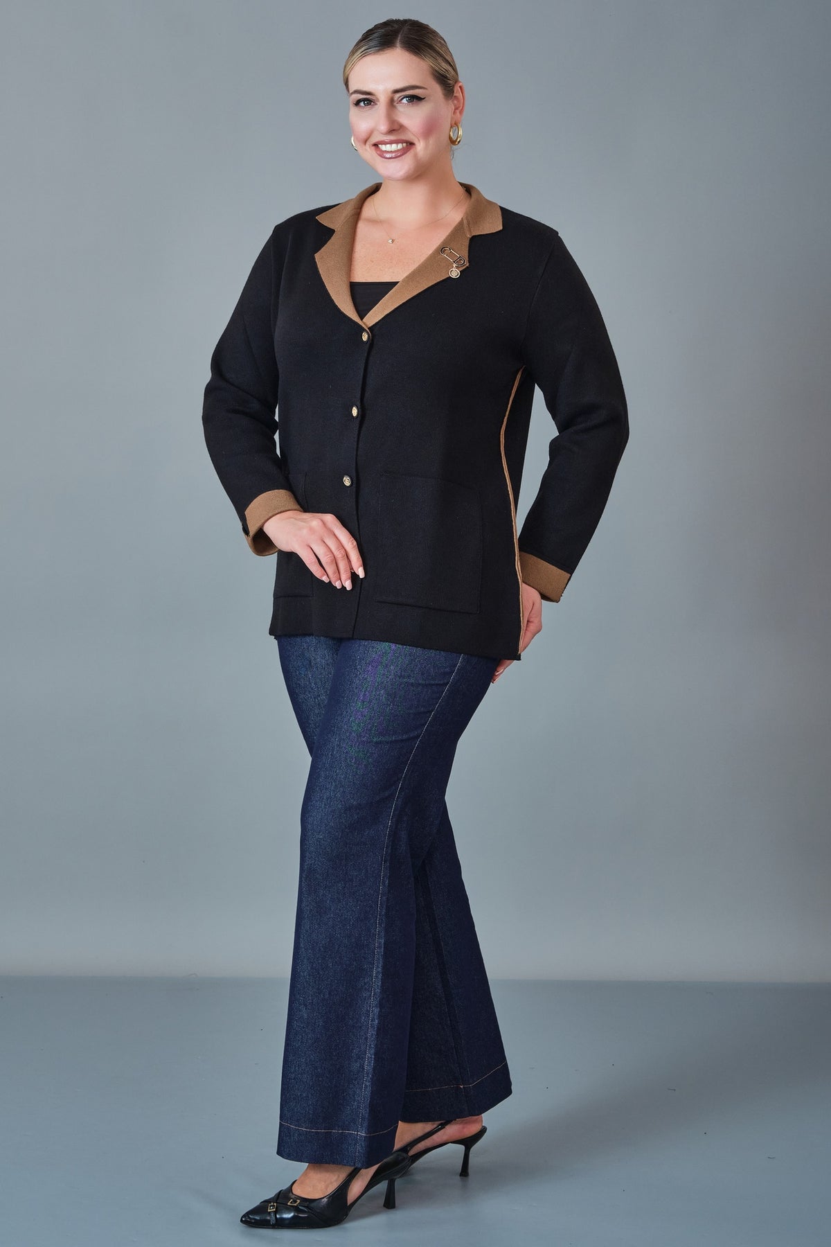 Xlife - Plus Size Jacket (XLF27K8808) - 8690200255113