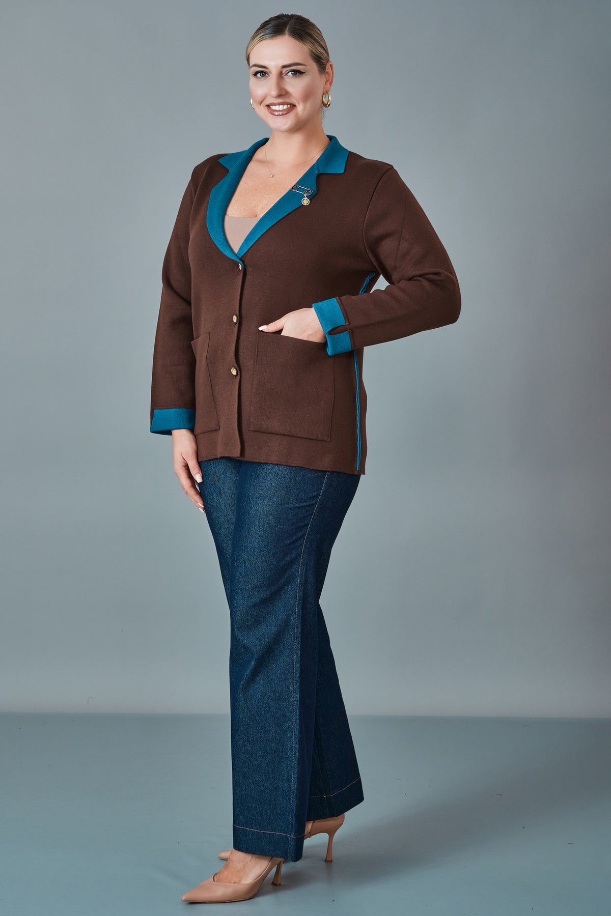 Xlife - Plus Size Jacket (XLF27K8808) - 8690200255137