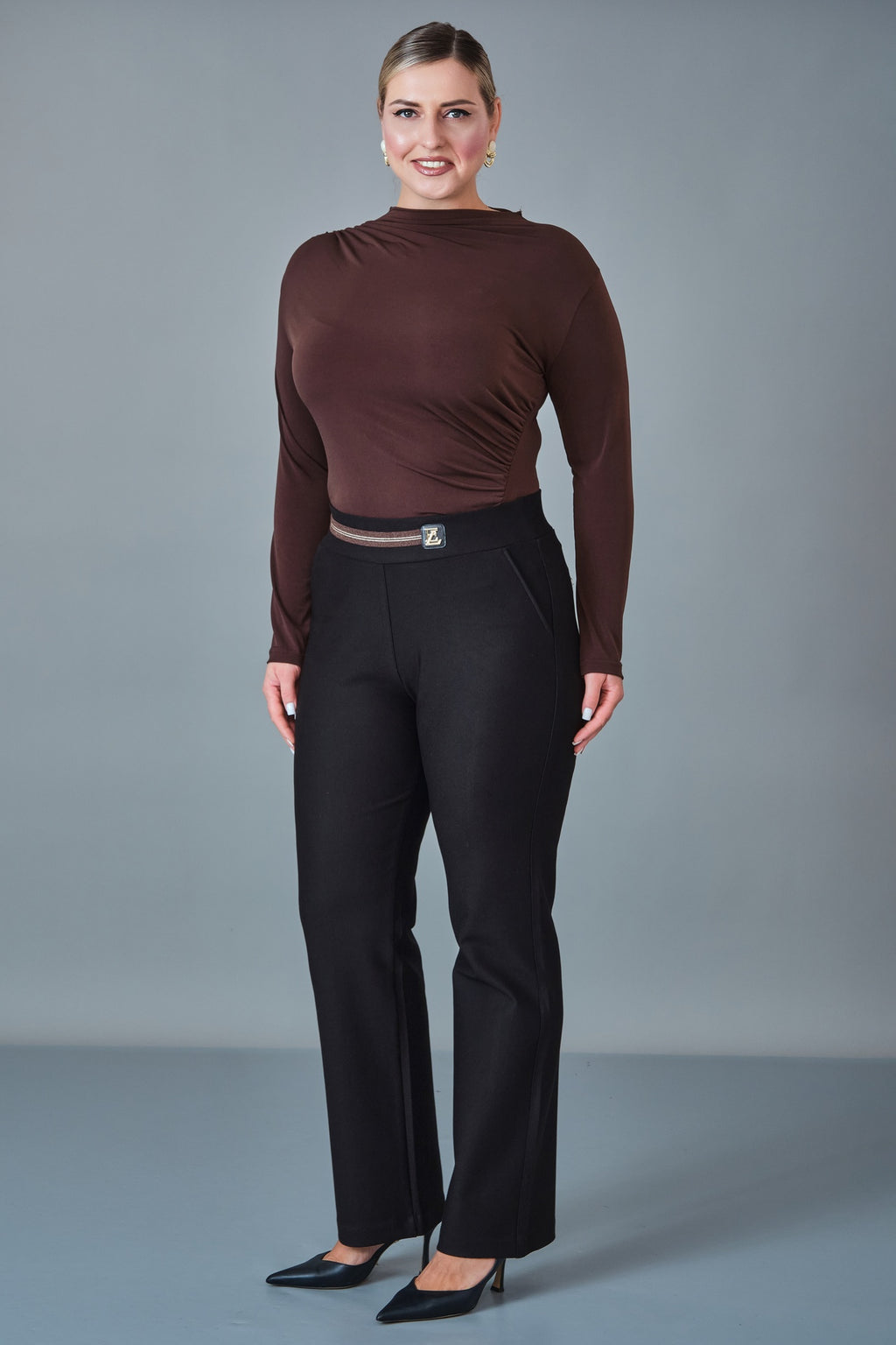 Elitline - Plus Size Trousers (ELT27K1-01-4140)