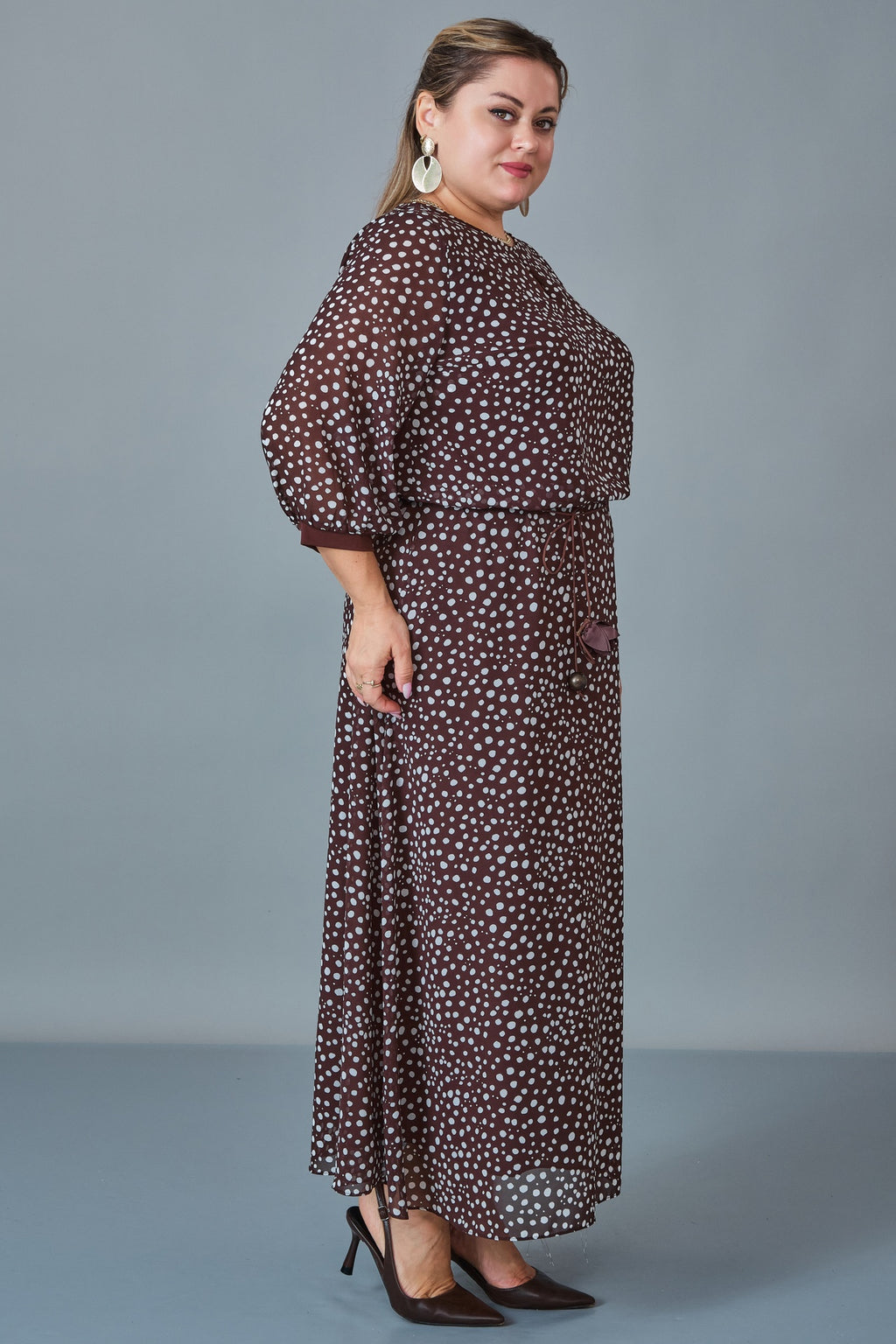 Chiffon Line - Plus Size Dress (CFL27K3516)