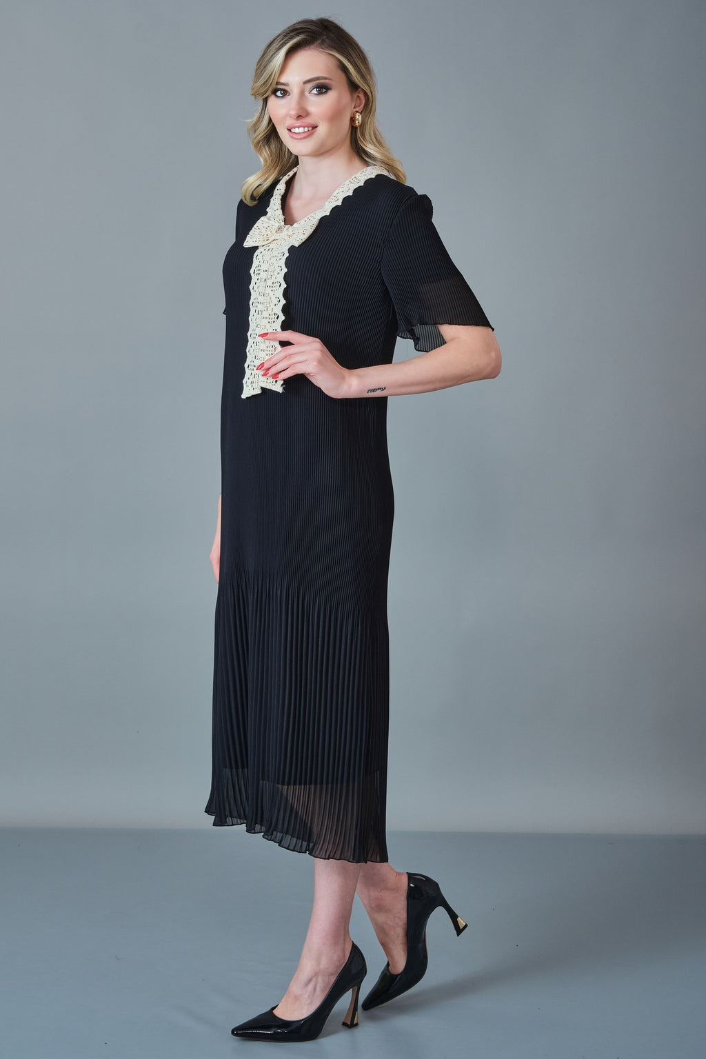 Chiffon Line - Regular Size Dress (CFL27K3520) - 8690200255571