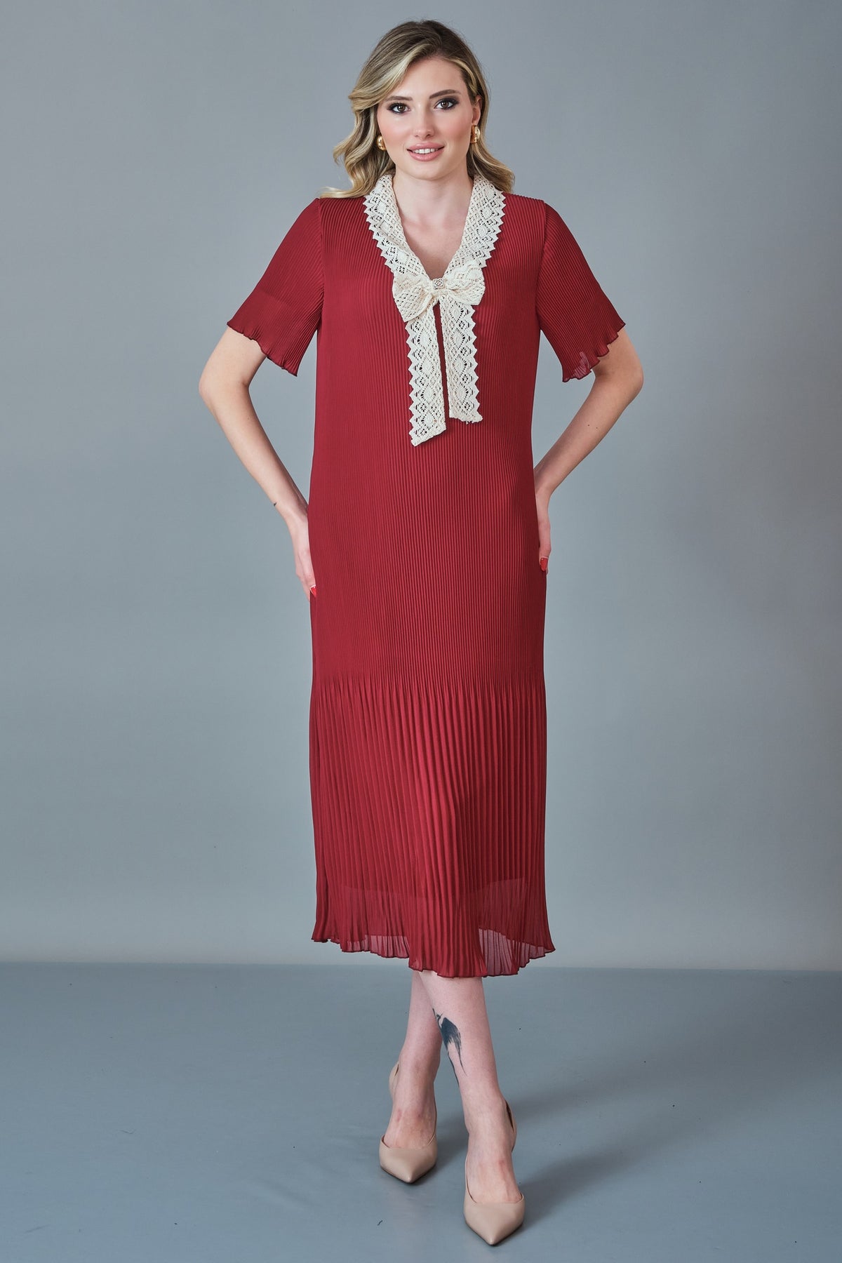 Chiffon Line - Regular Size Dress (CFL27K3520) - 8690200255595