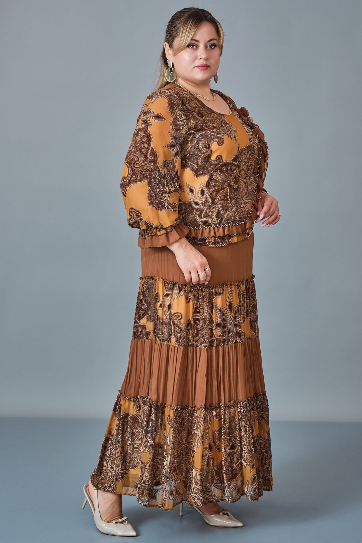Gumanize - Plus Size Dress (GMZ2026-254-8010) - 8690200255649