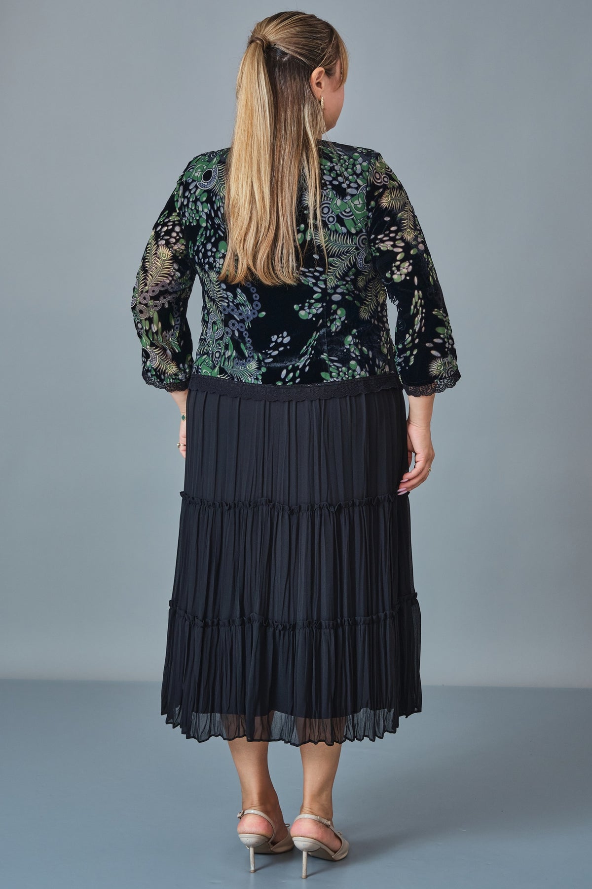 Gumanize - Extended Plus Size Dress (GMZ2026-262-6427) - 8690200255656
