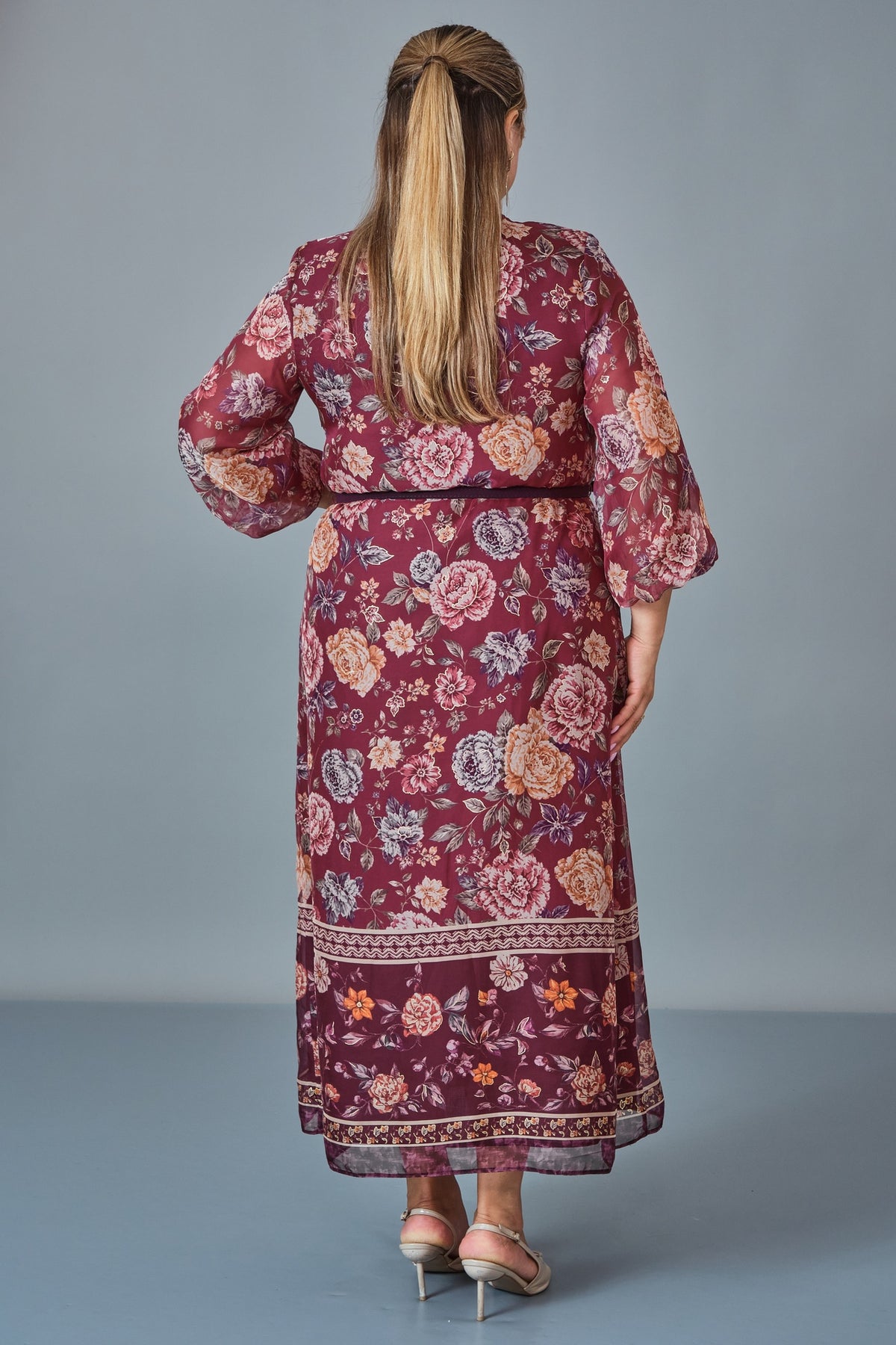 Gumanize - Extended Plus Size Dress (GMZ2027-287-8531) - 8690200255786