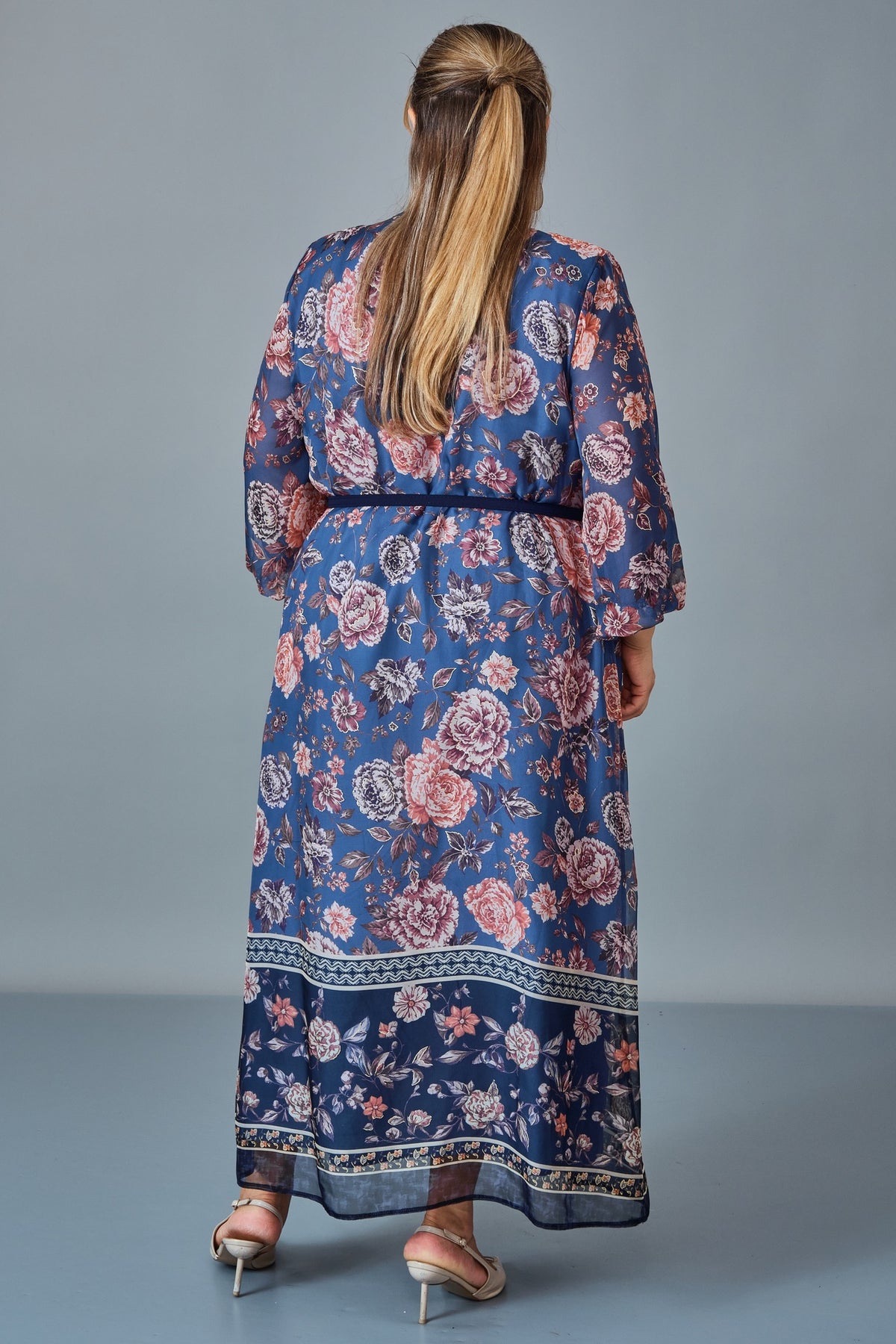 Gumanize - Extended Plus Size Dress (GMZ2027-287-8531) - 8690200255793