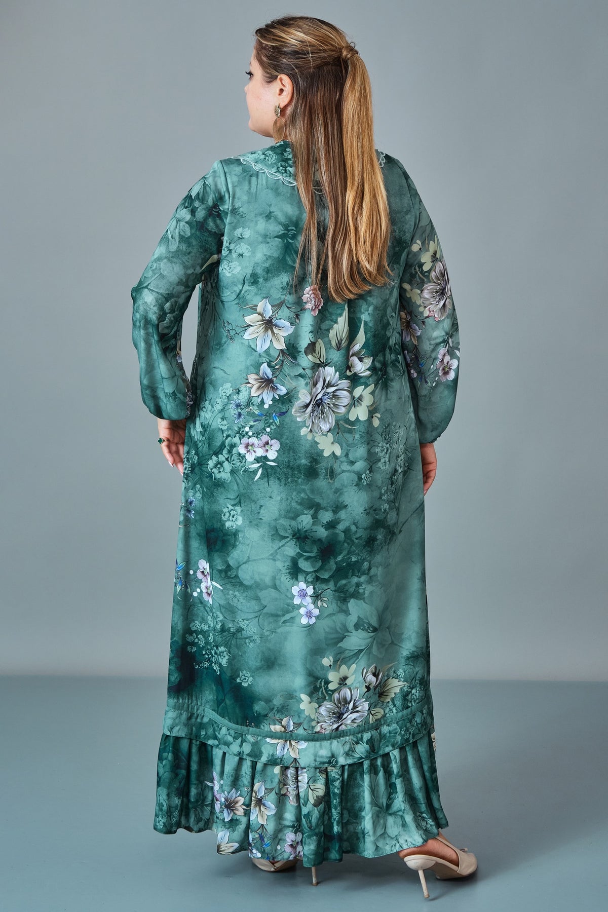 Gumanize - Plus Size Dress (GMZ2027-335-8517) - 8690200255830
