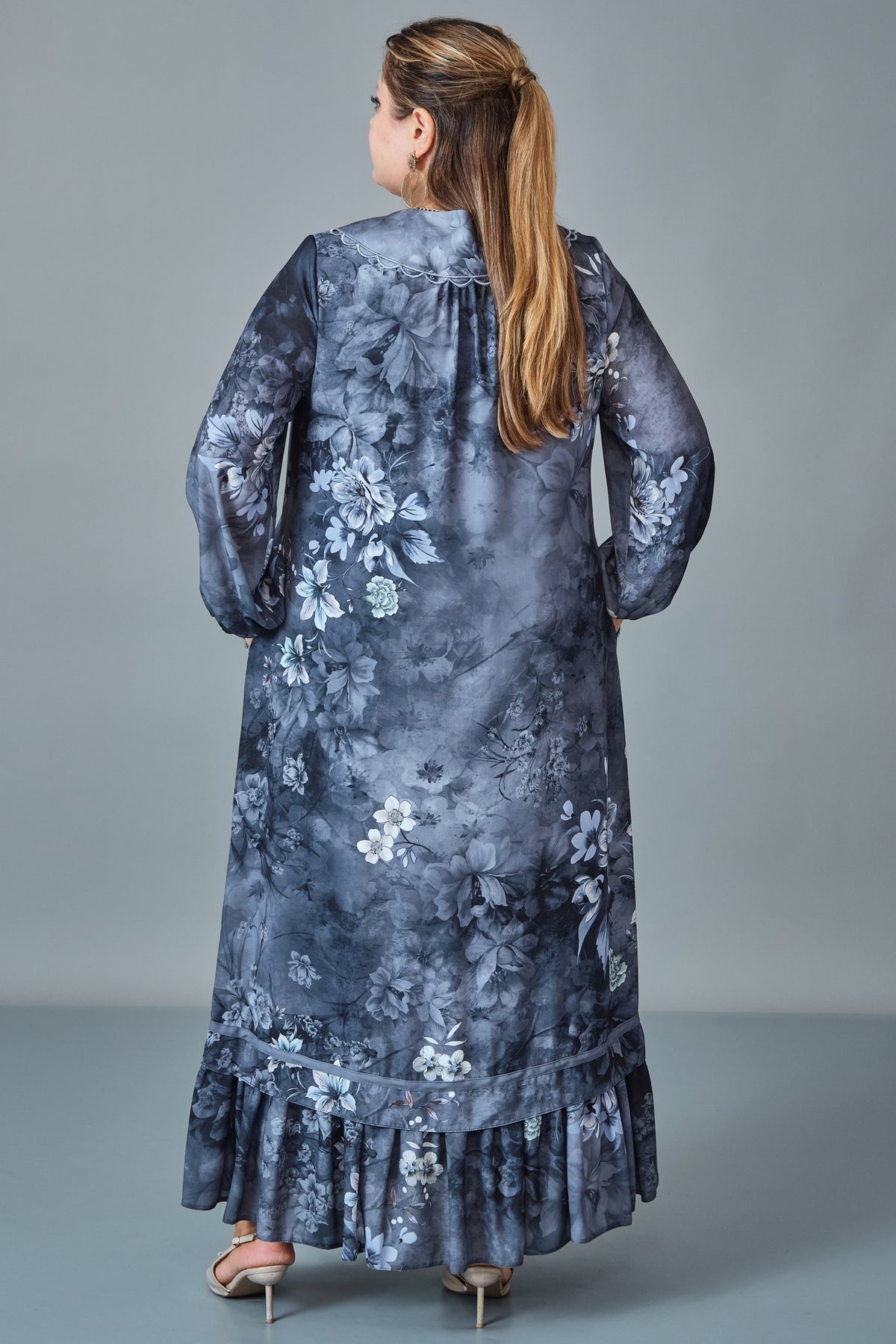 Gumanize - Extended Plus Size Dress (GMZ2027-64-8517) - 8690200255892