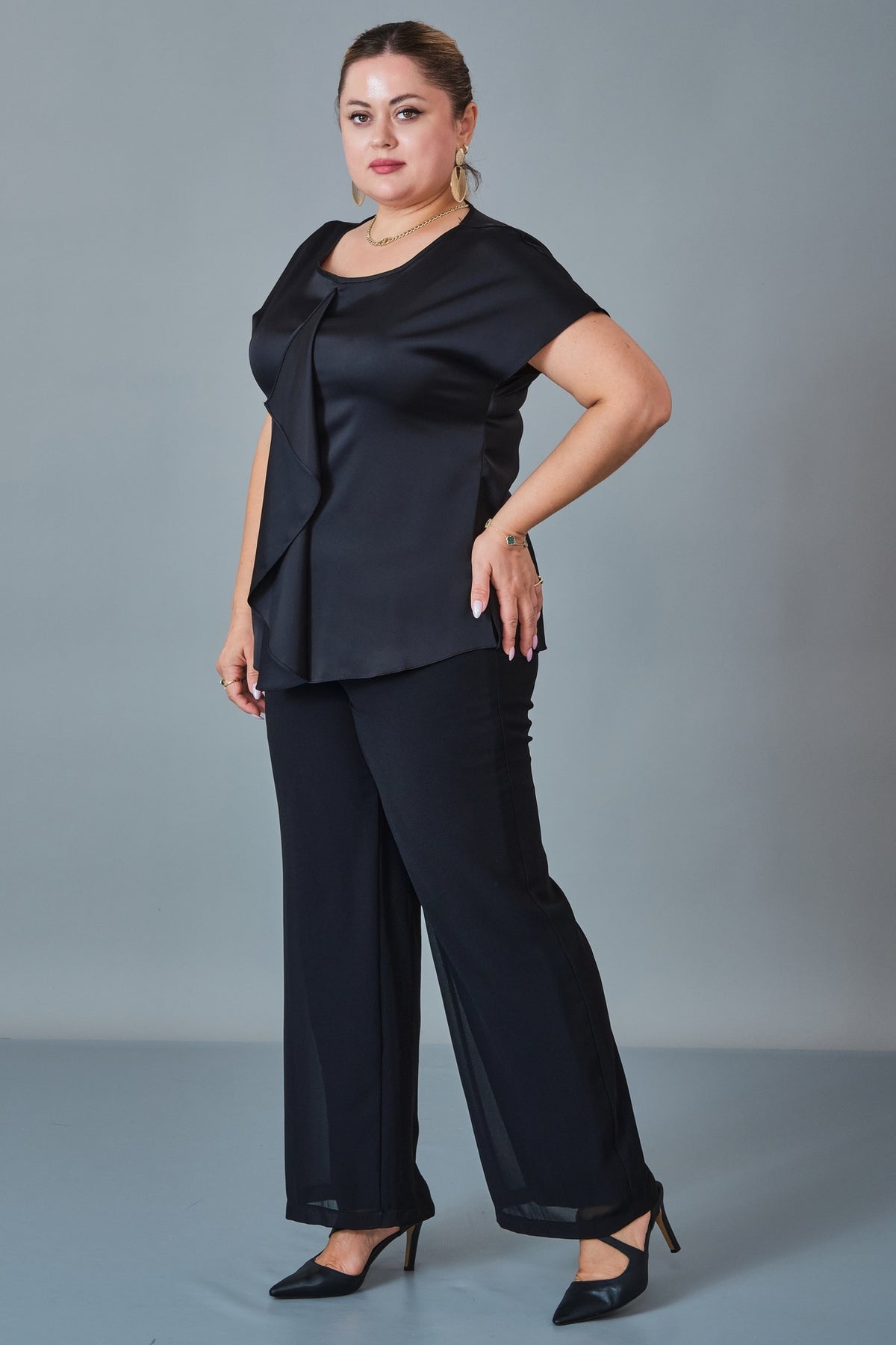 Kifayet - Plus Size Blouse (KFT27K18808)