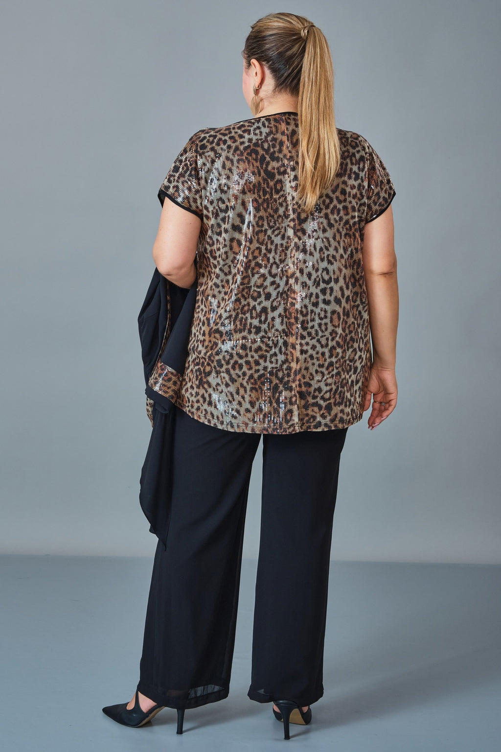 Kifayet - Extended Plus Size Suit (KFT27K23809-2) - 8690200256028