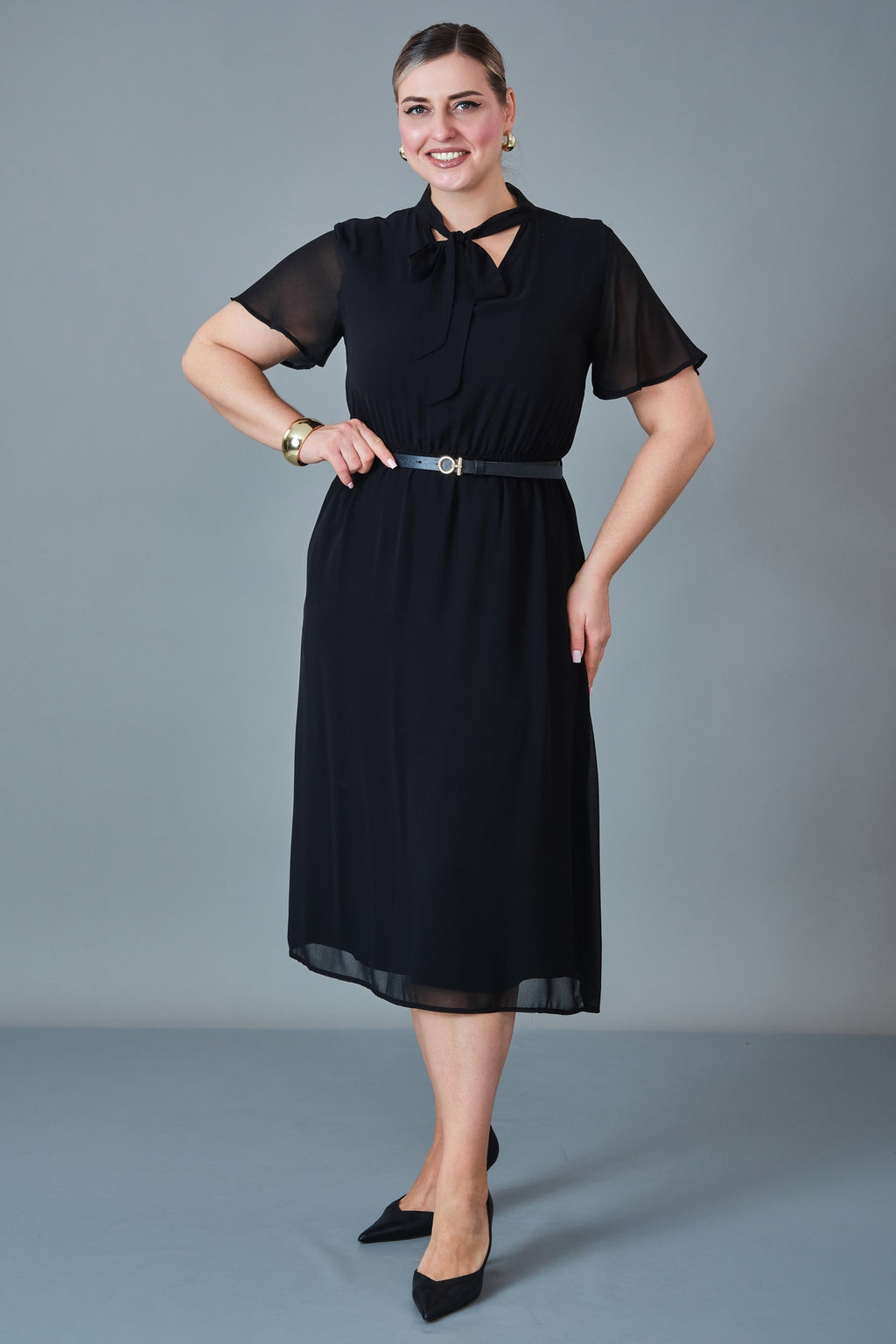 Revaro - Plus Size Dress (REV27KBS-2705/A)