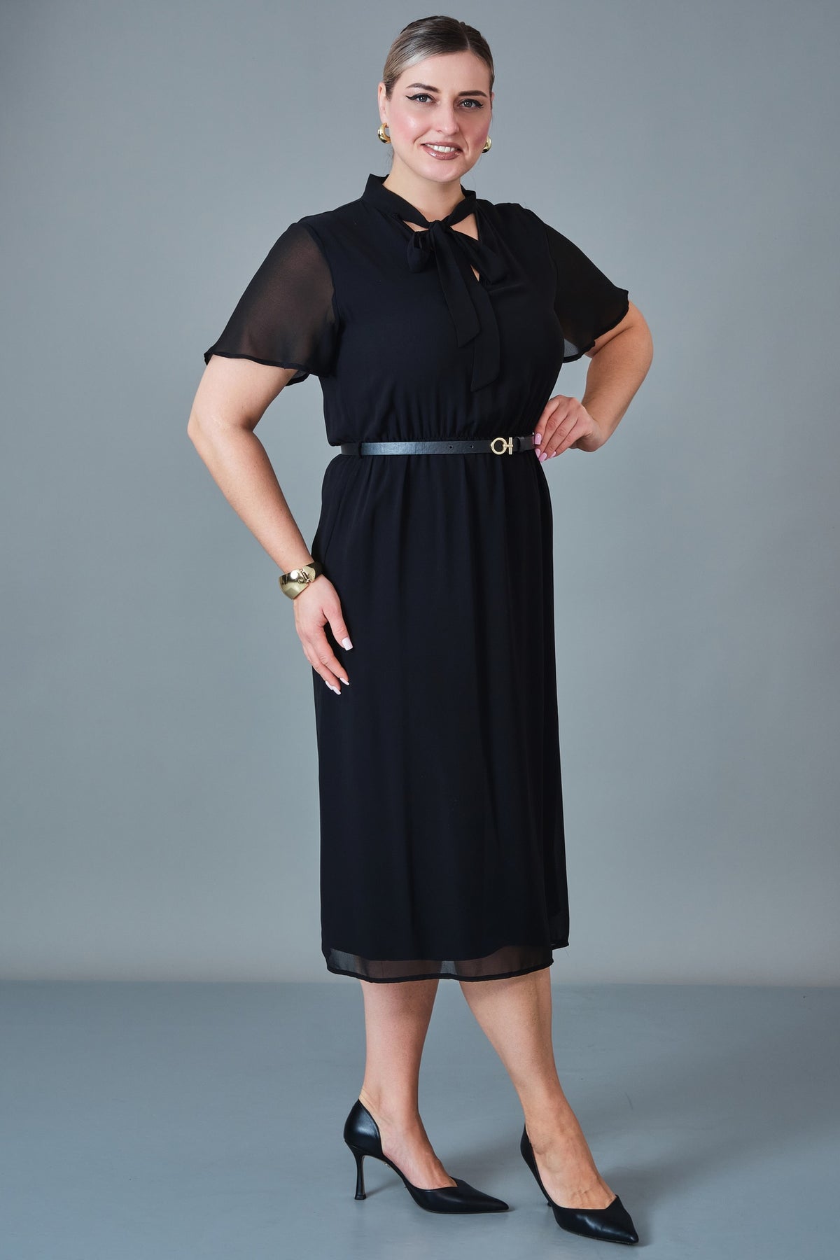 Revaro - Plus Size Dress (REV27KBS-2705/A)