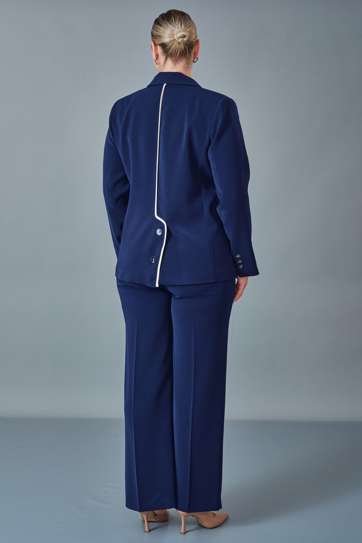 Salkim - Plus Size Suit (SAL27K66527BB) - 8690200256103