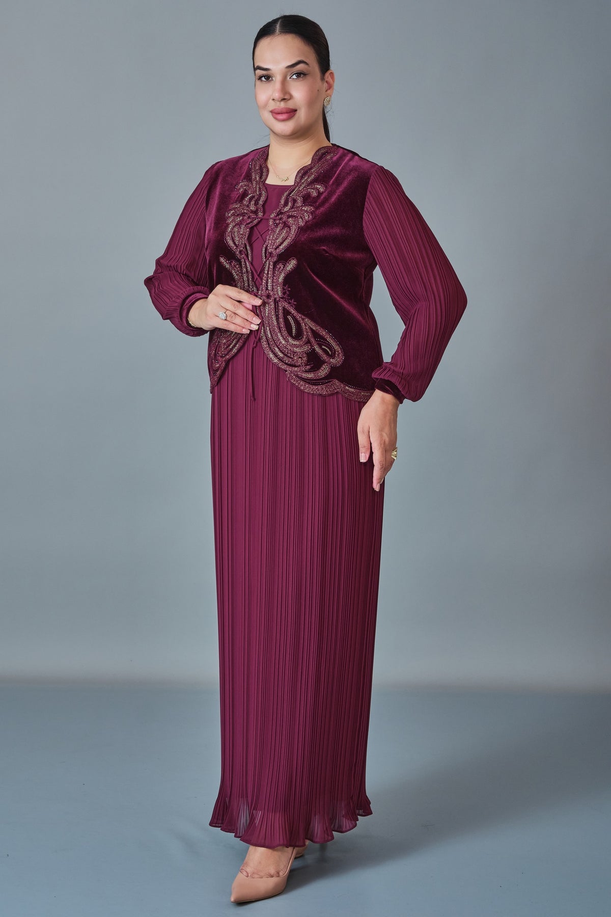 Quizas - Plus Size Suit (QUZ27K6188)