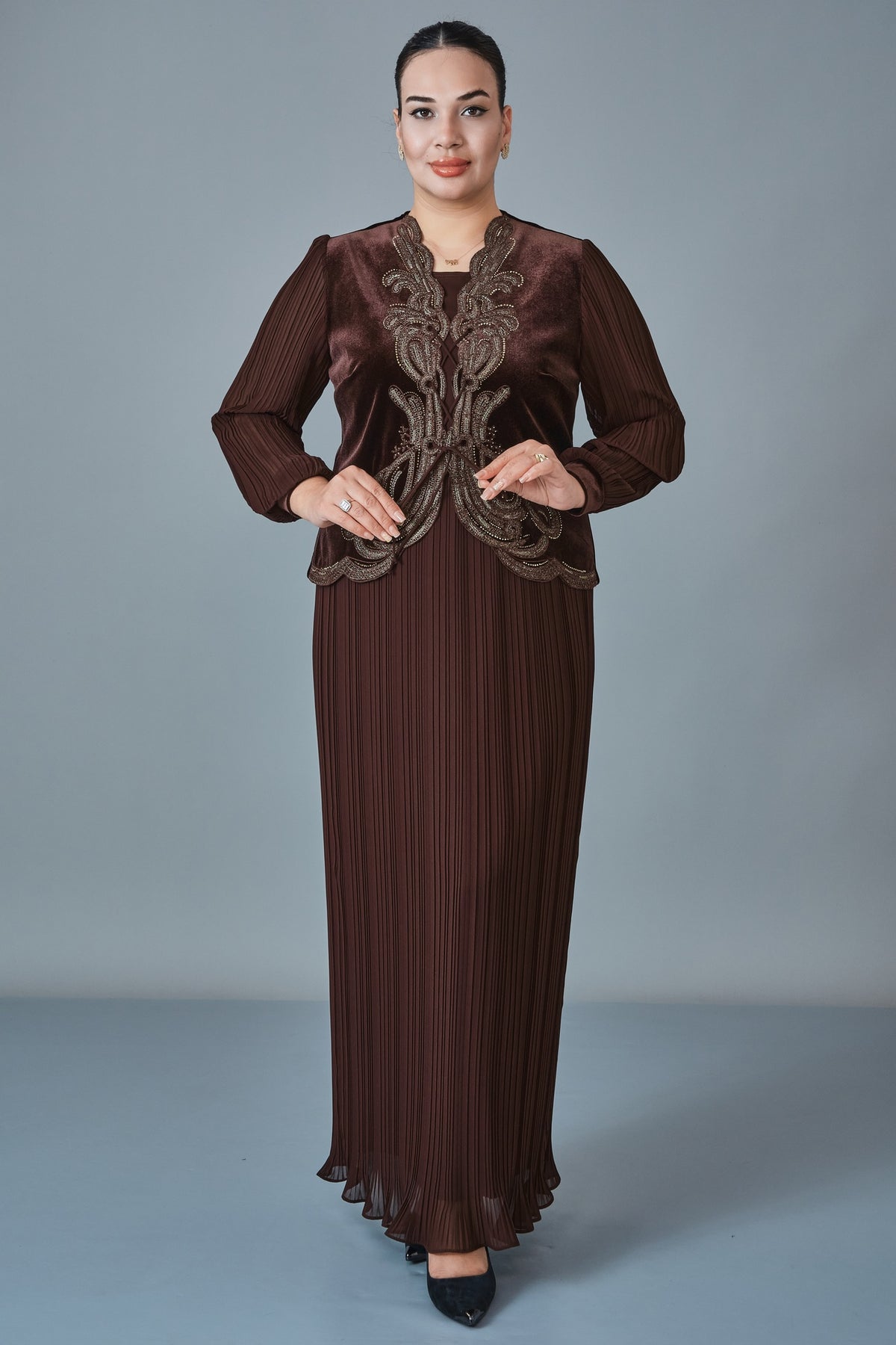 Quizas - Plus Size Suit (QUZ27K6188)