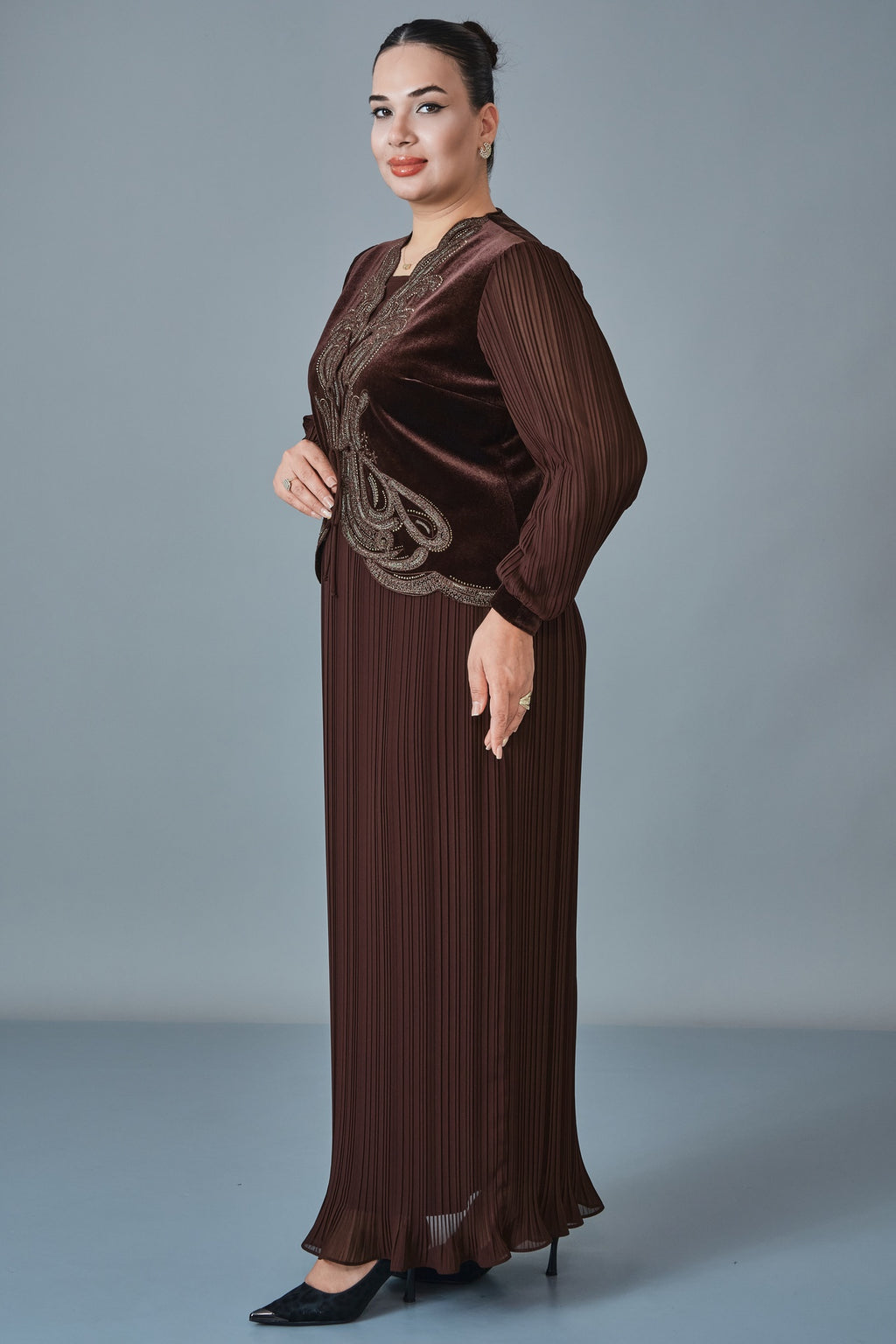 Quizas - Plus Size Suit (QUZ27K6188)