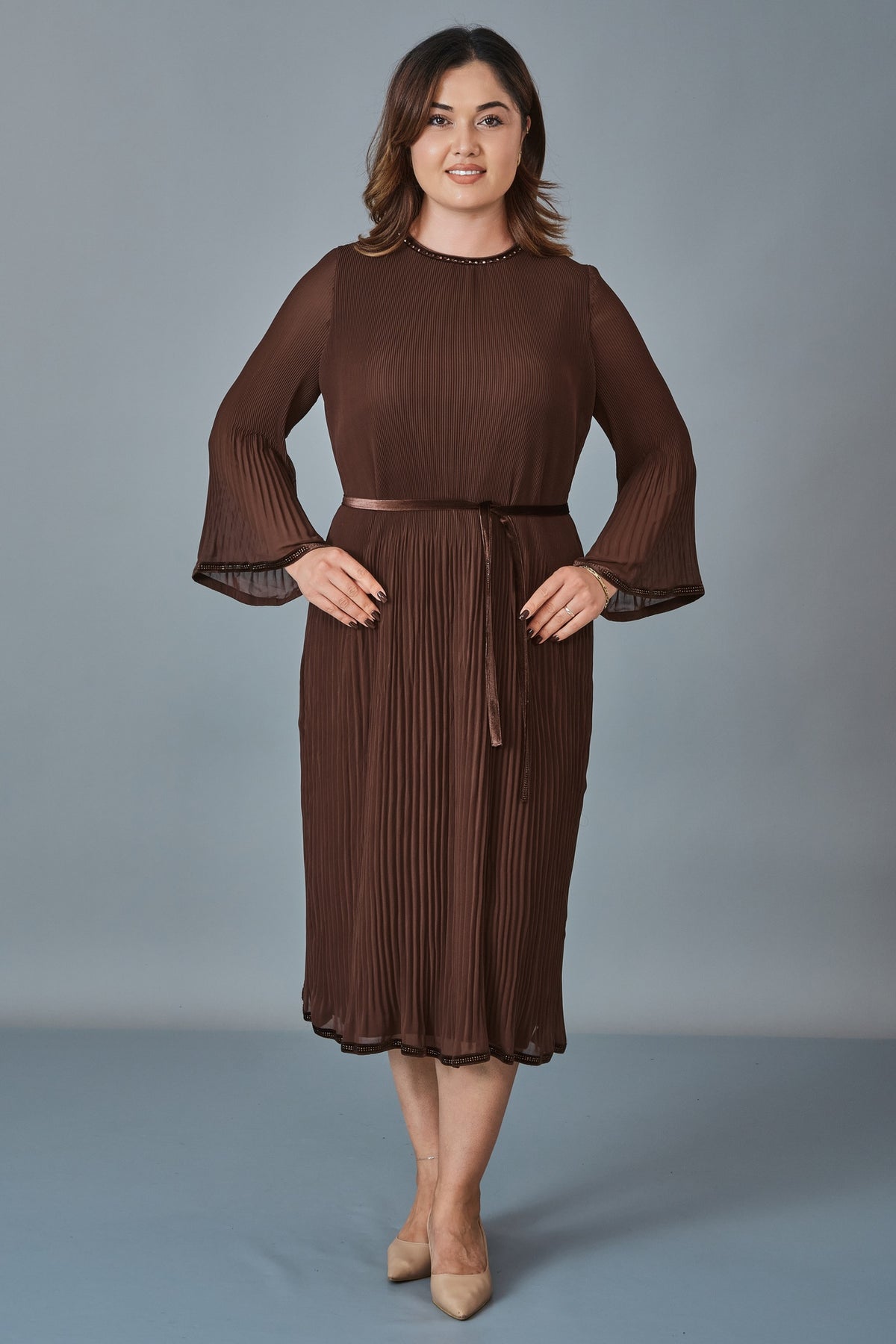 Ksas - Plus Size Dress (KSS27K32219)