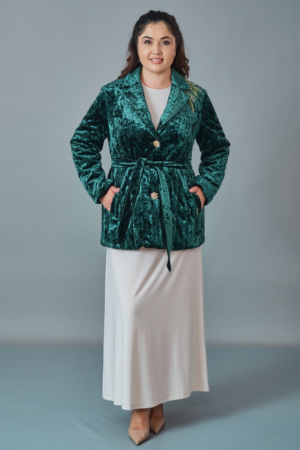 Ksas - Plus Size Cardigan (KSASEH-71)