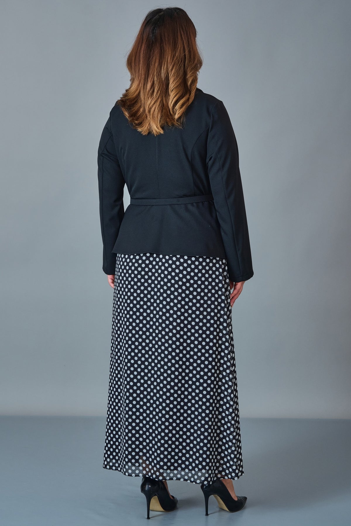 Dress Port - Plus Size Suit (DSP27K3683) - 8690200256370