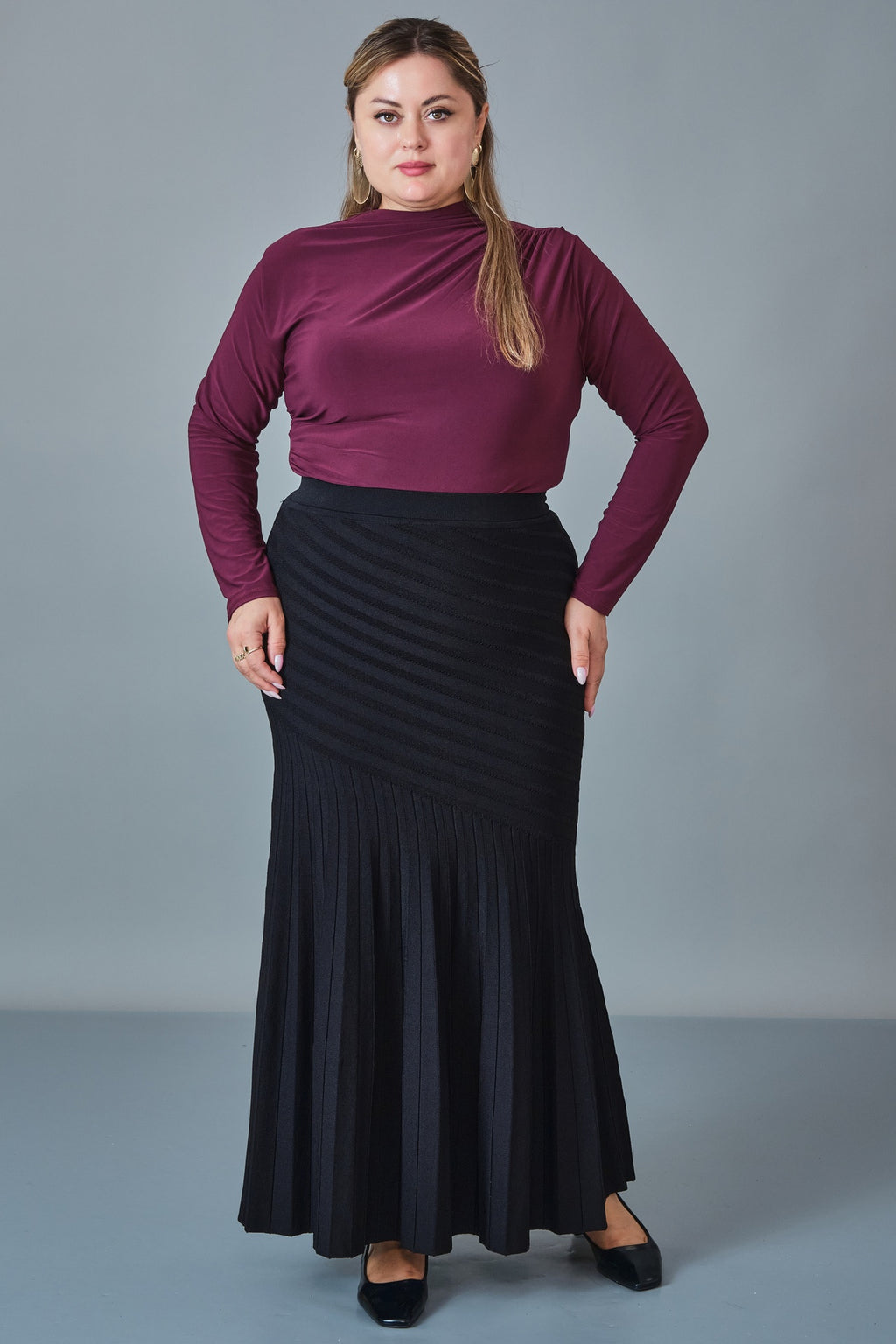 Desender - Plus Size Skirt (DES27K5459)