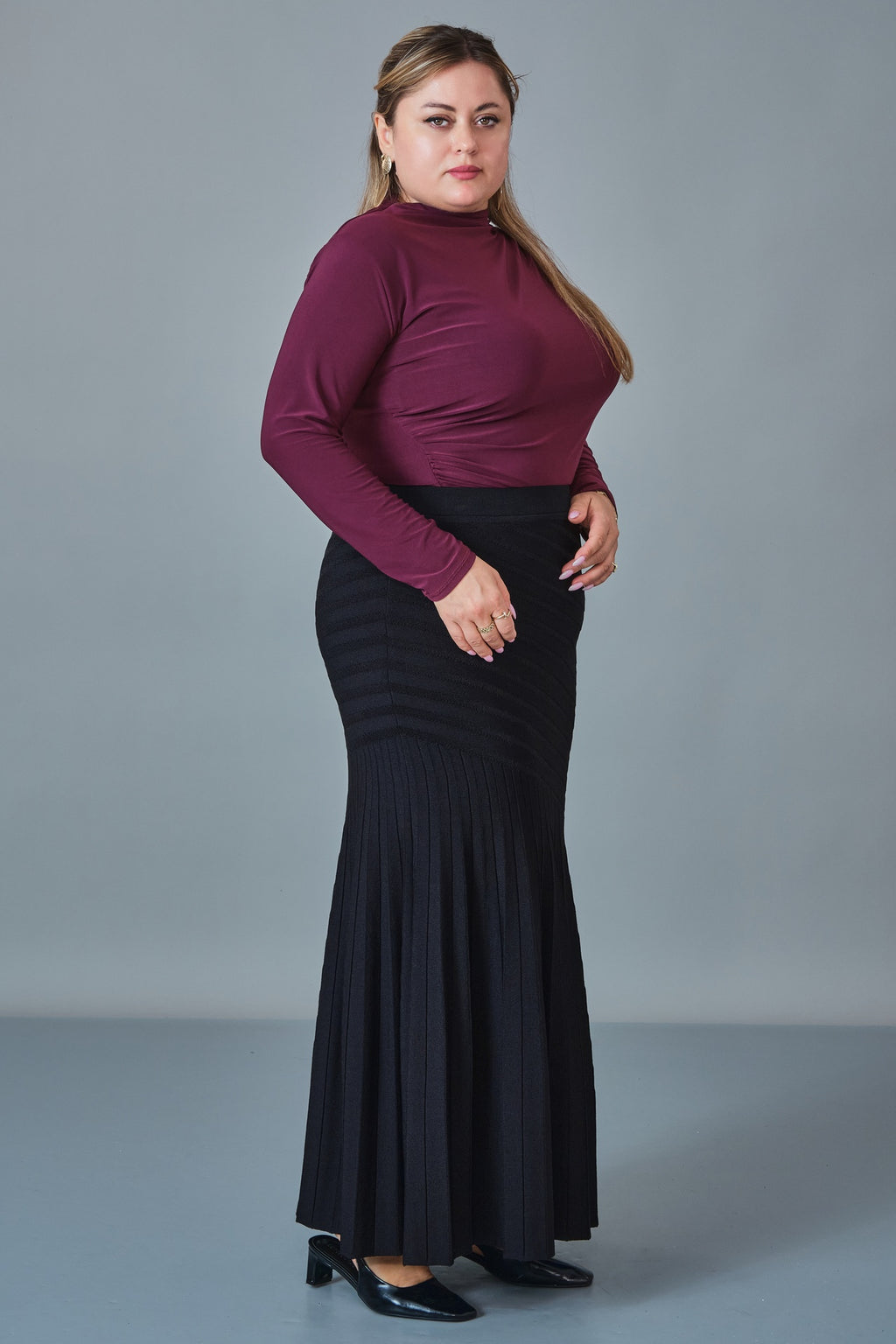 Desender - Plus Size Skirt (DES27K5459)