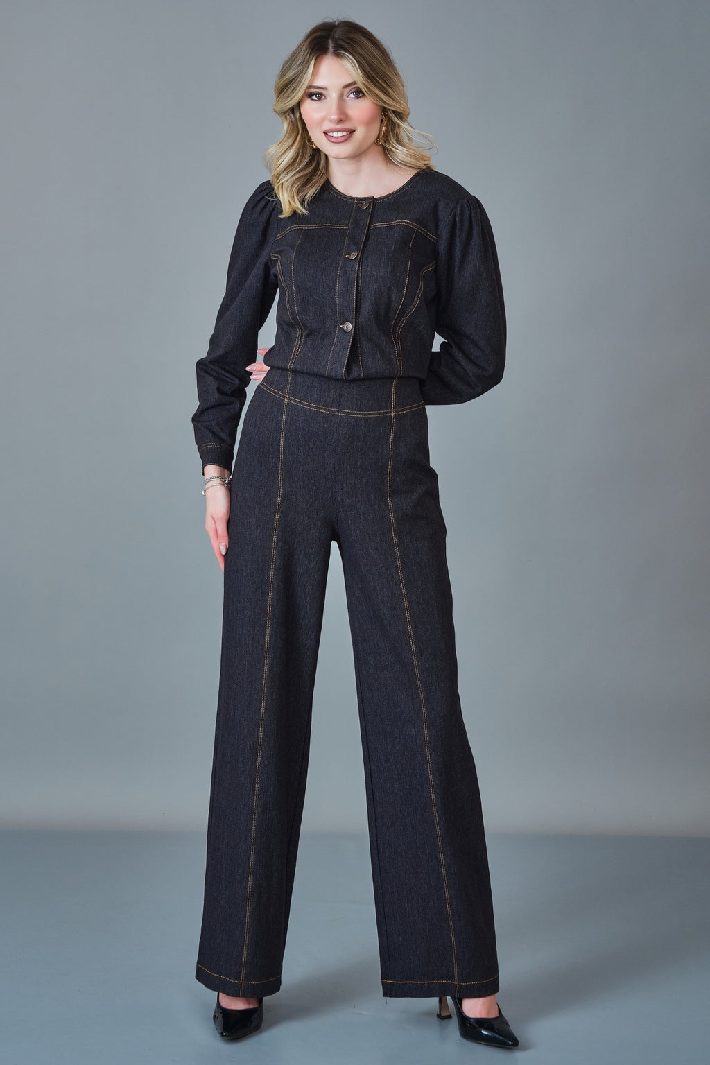Diagonal - Regular Size Trousers (DGN27K90209)
